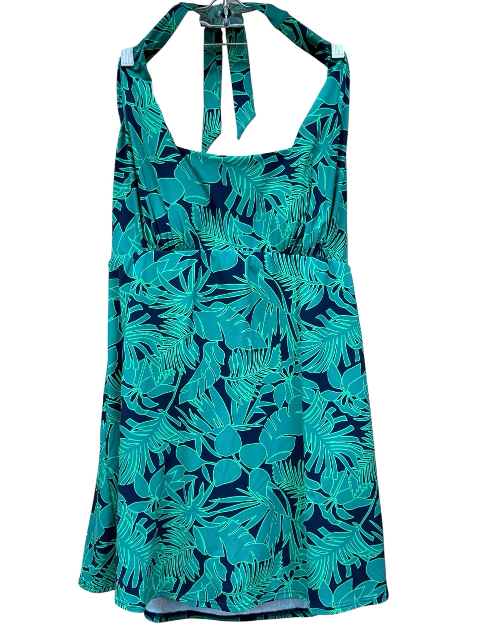 Land's End One Piece Halter Top Swimsuit Size Large