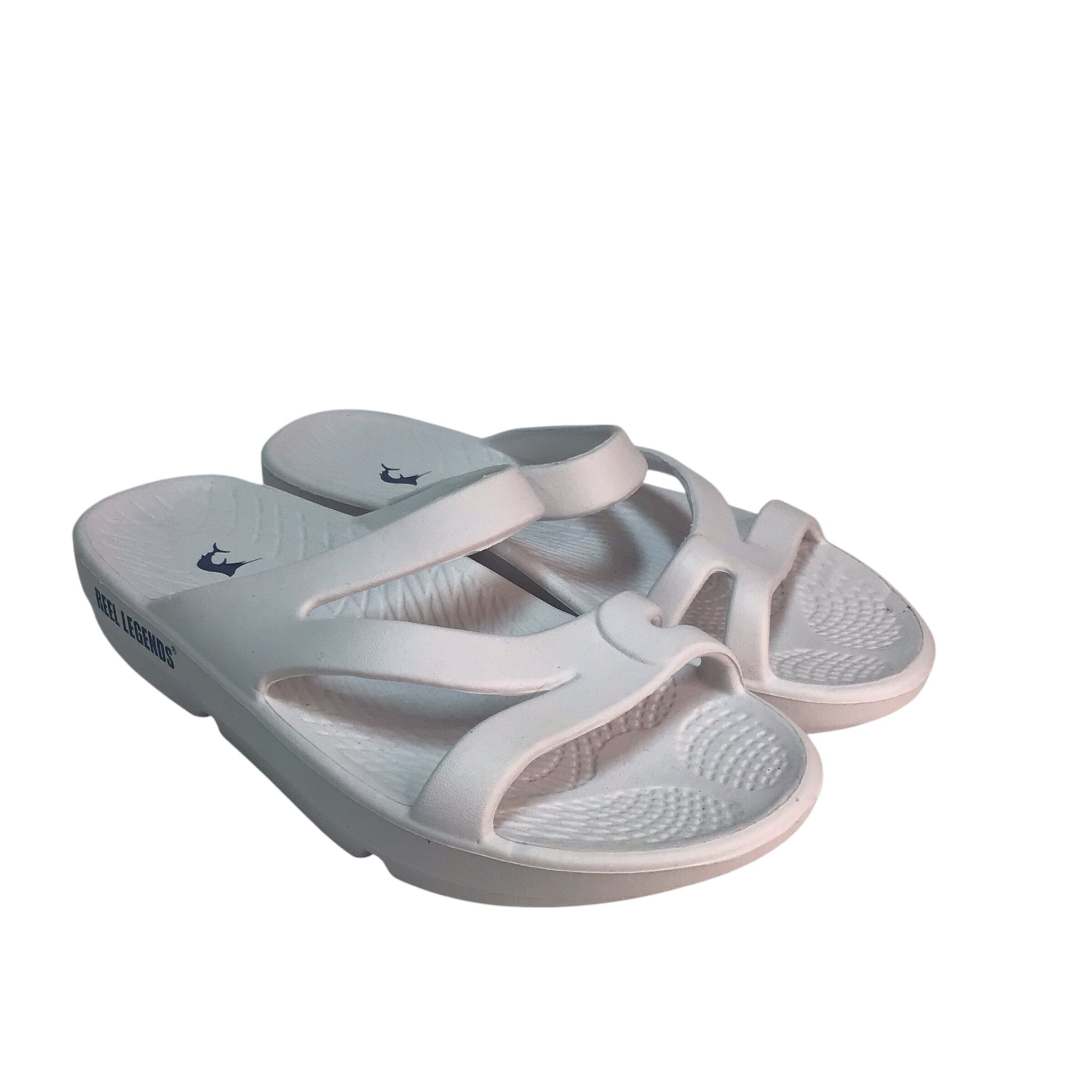 Reel Legends White Sandals/Slip Ons Size 7