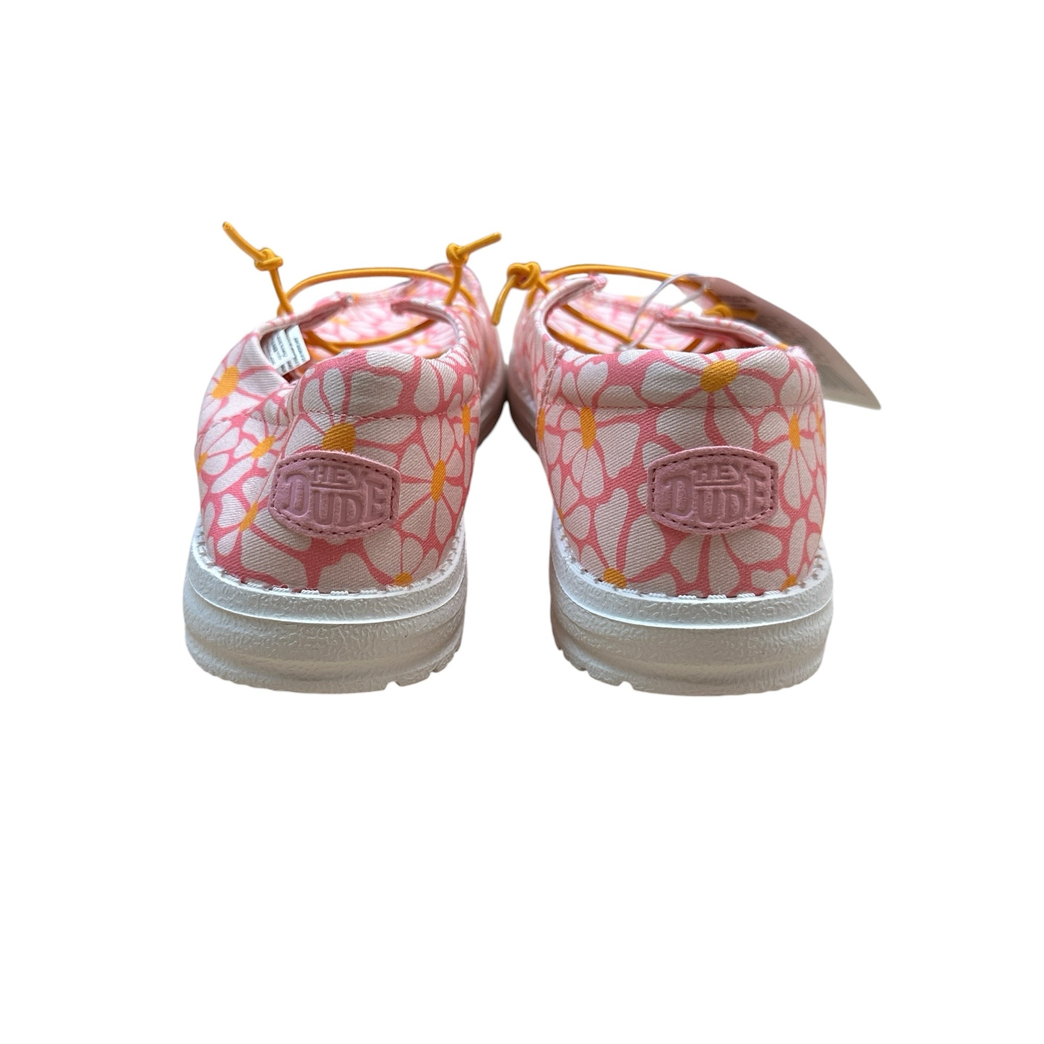 Hey Dude "Wendy Funk Psychedelic" Pink Floral Shoes Size 10 NWT