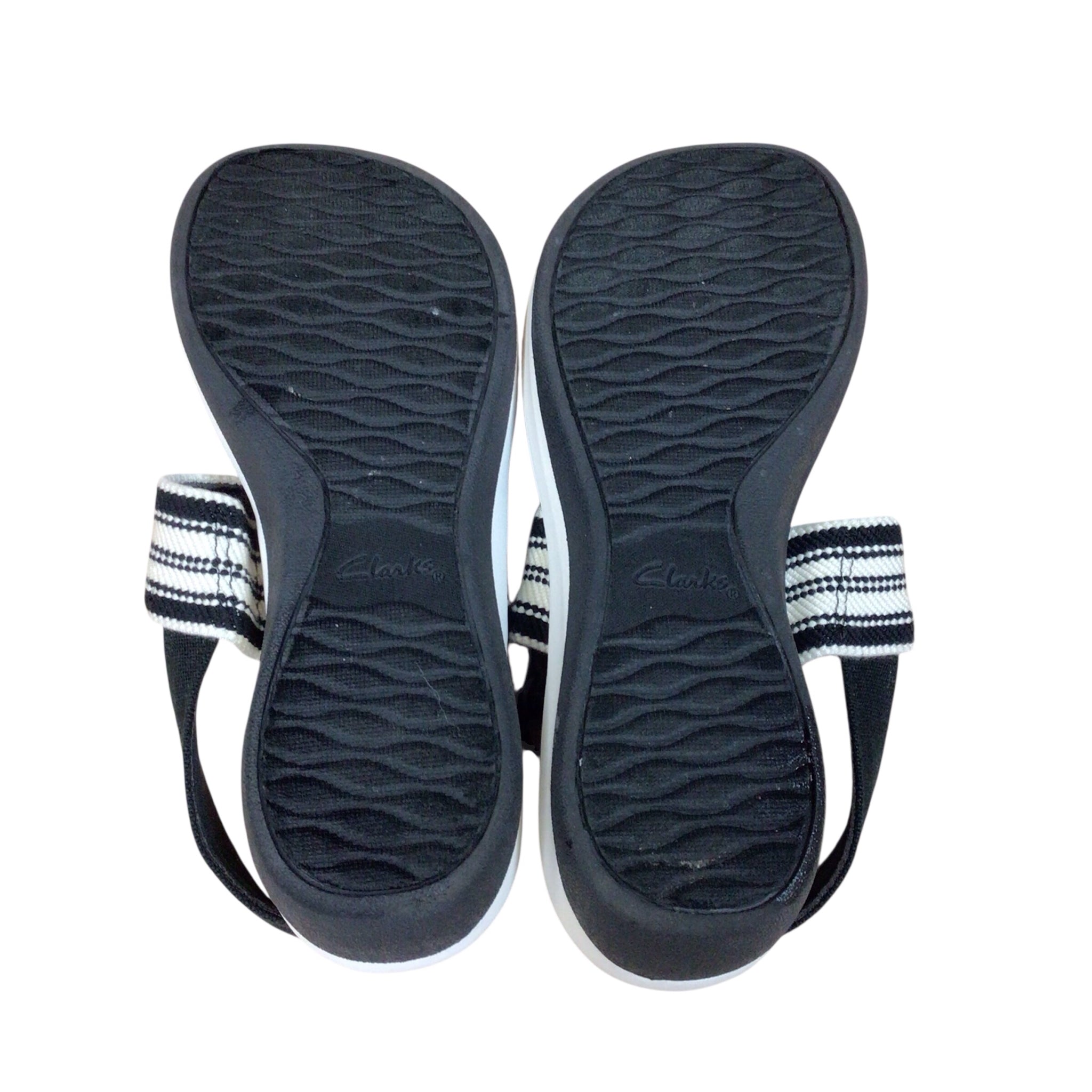 Clarks "Arla Stroll" Velcro Sandals Shoe Size 8