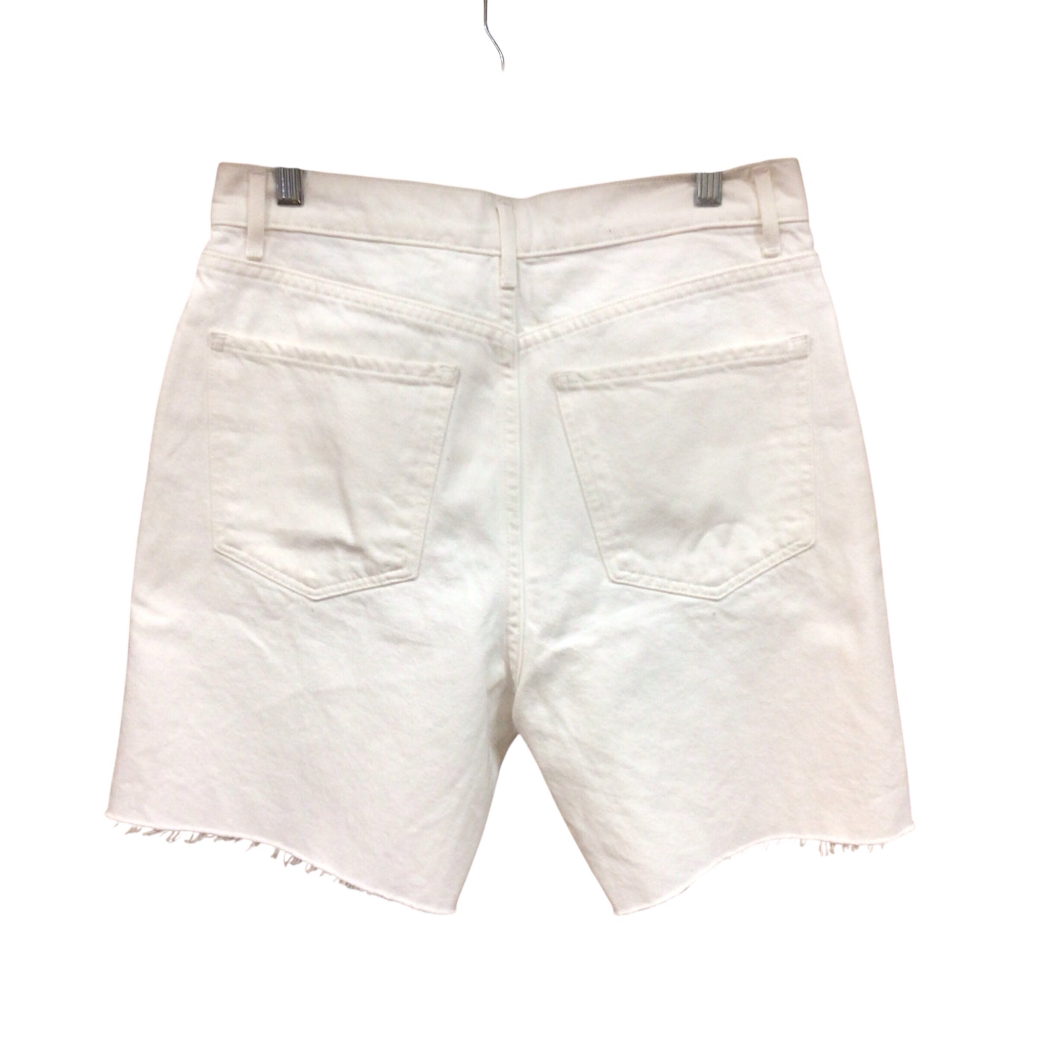 Express White Denim Shorts Size 10 NWT
