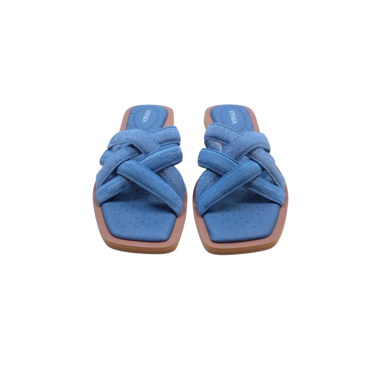 Vivaia Denim Sandals Size 8.5/9