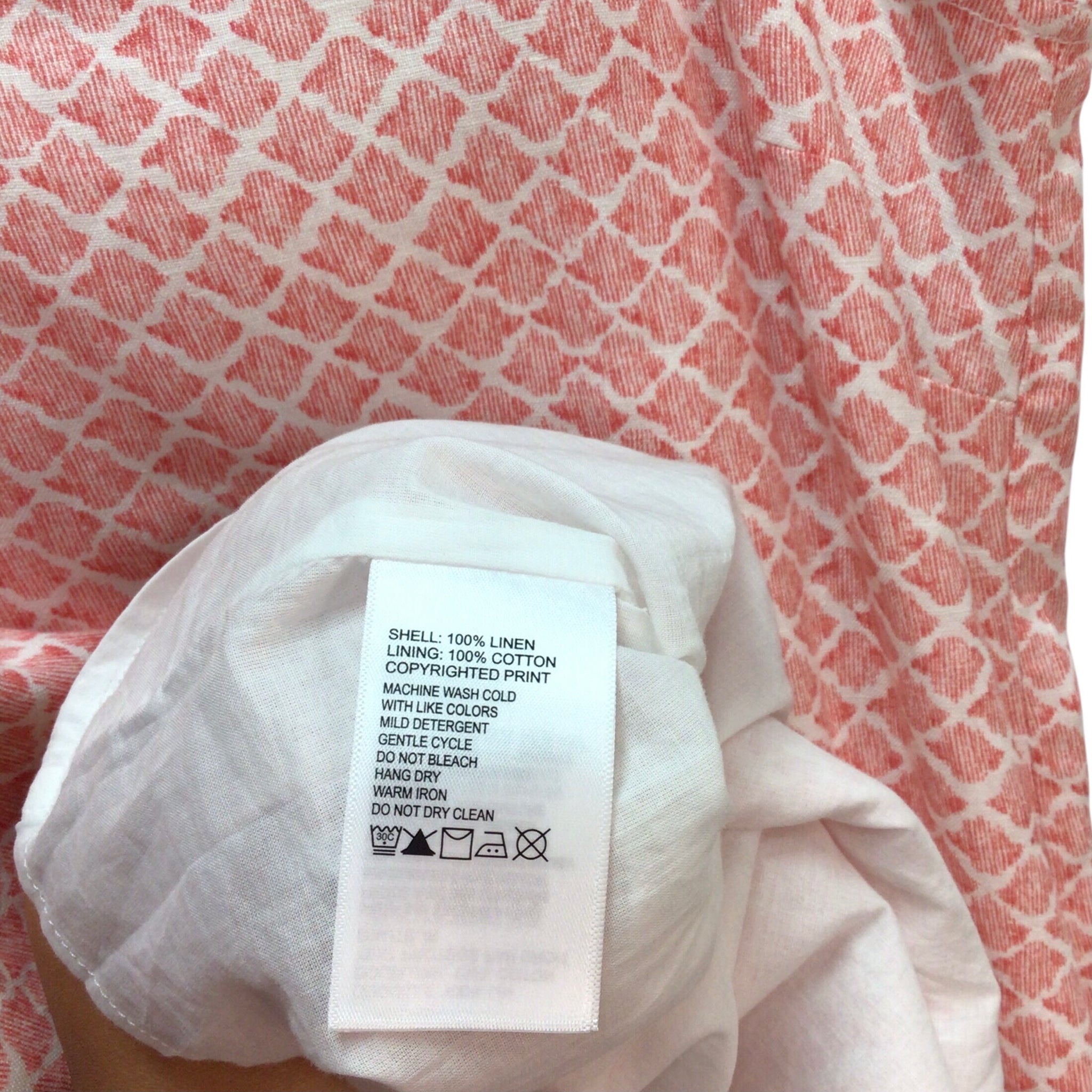 Tommy Bahama Pink Sleeveless Dress Size XL