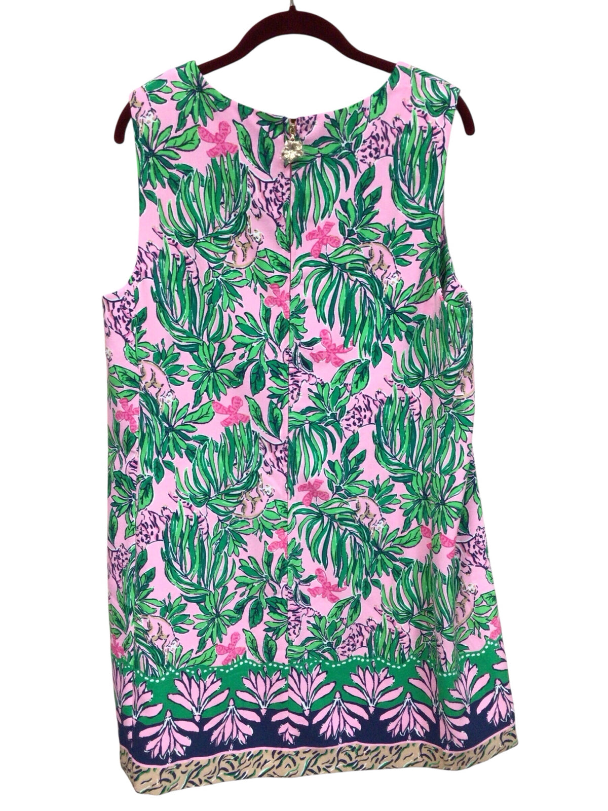 Lilly Pulitzer "Edita" Floral Shift Minidress Size 14
