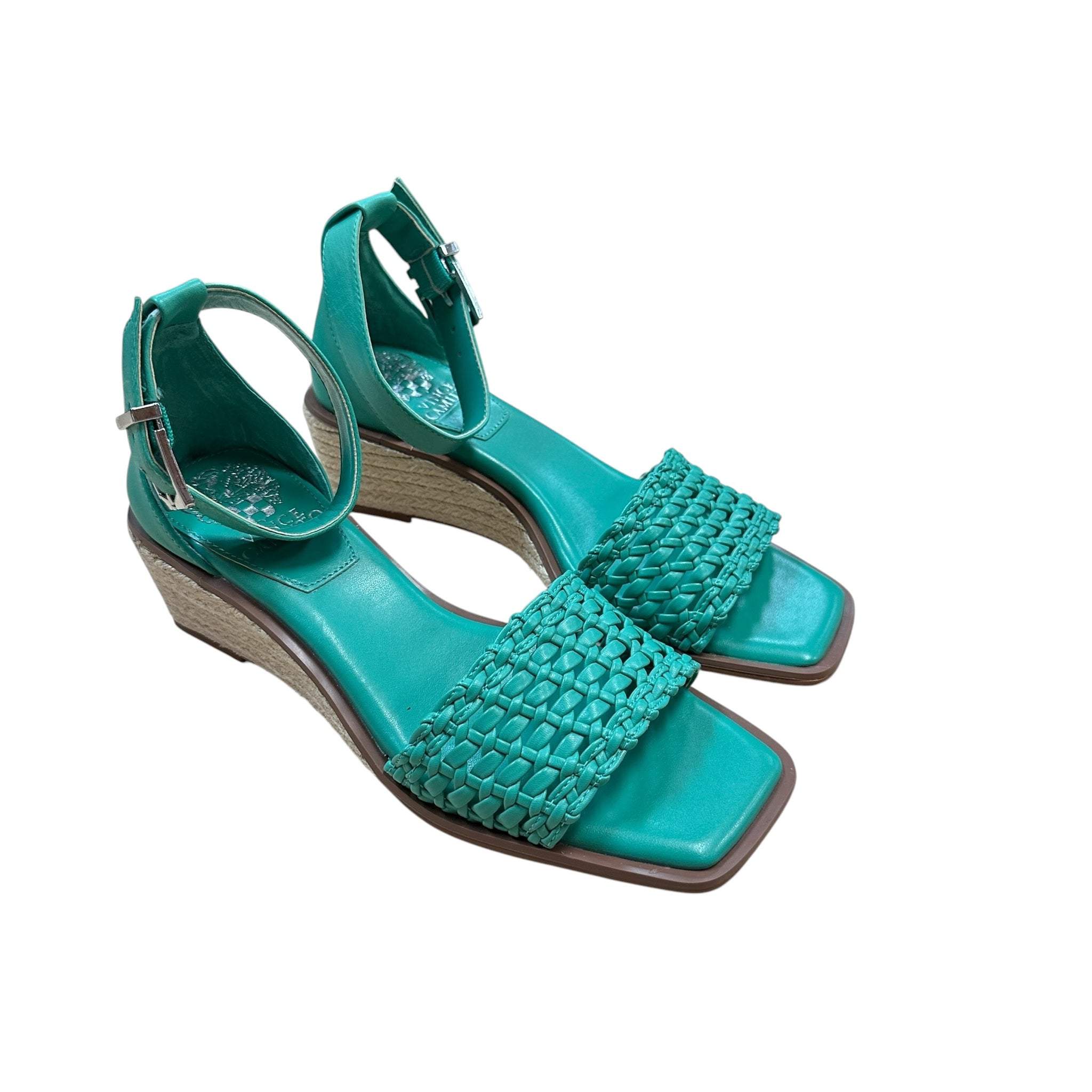 Vince Camuto "Espadrille Bretandi" Wedge Sandals 6