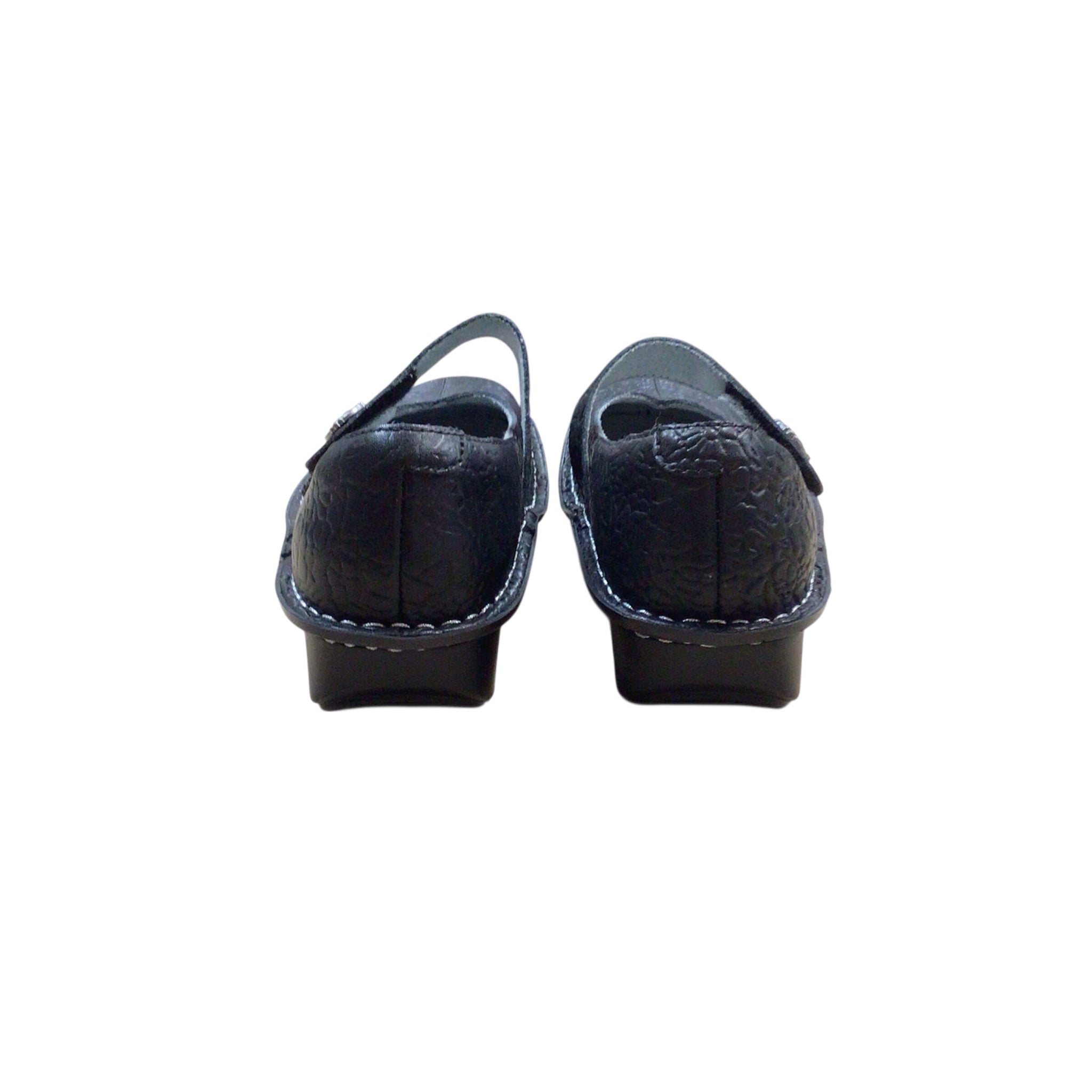 Alegria "Marcy" Leather Slip-On Mary Jane Shoes Size 6