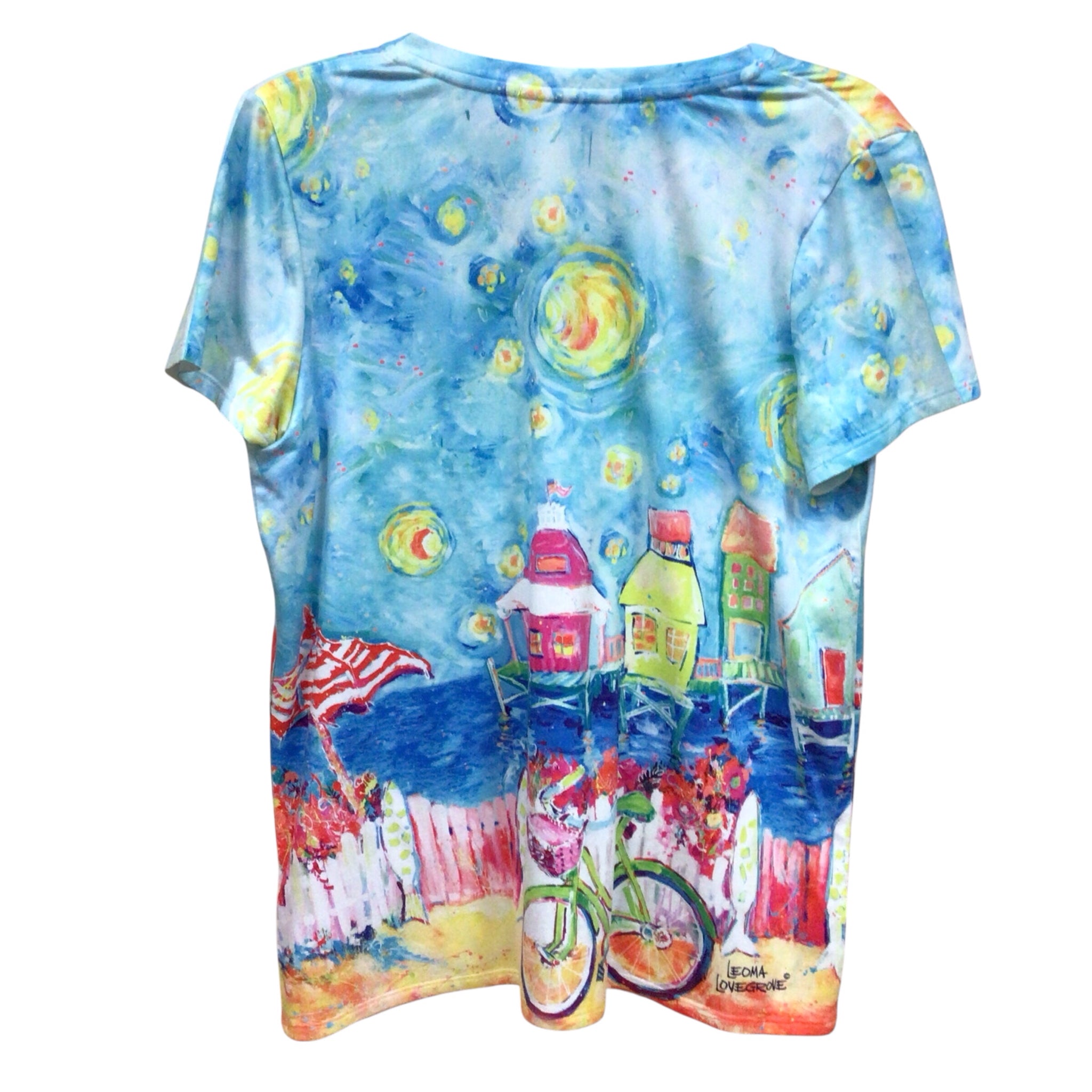 Leoma LoveGrove Size Medium Short Sleeve