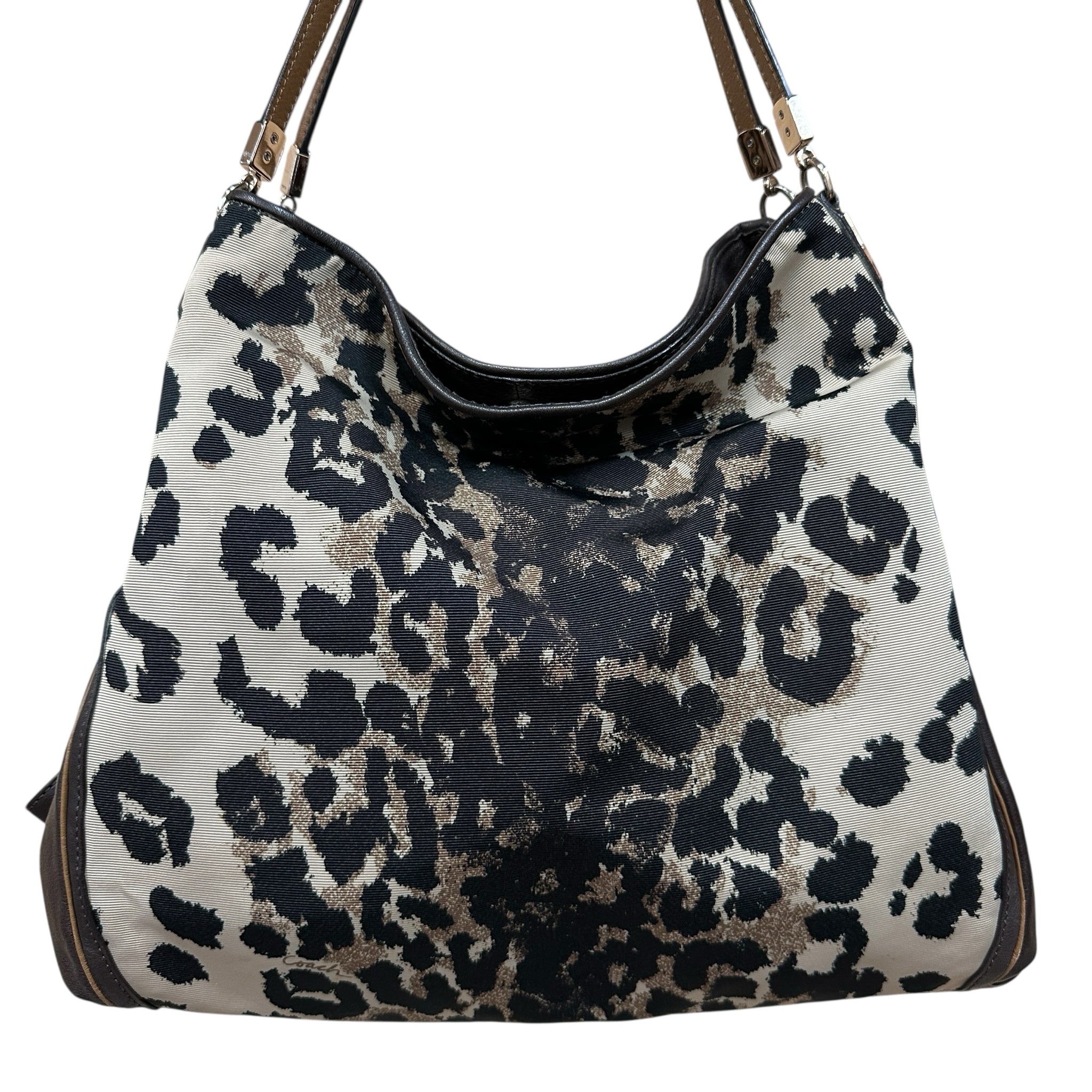 Coach Animal Print Madison Ocelot Phoebe Shoulder Bag 25209