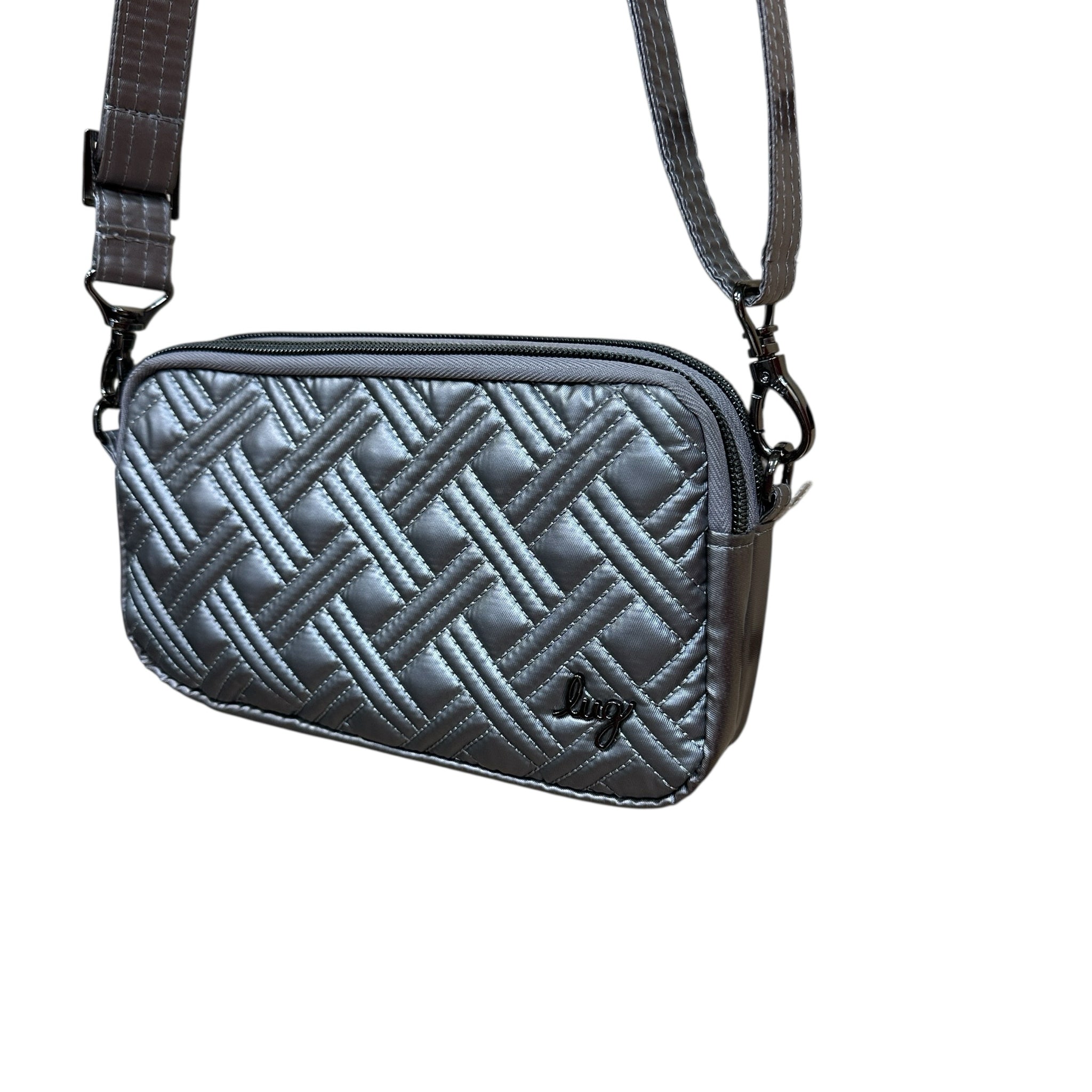 Lug Coupe XL Metallic Convertible Crossbody Bag