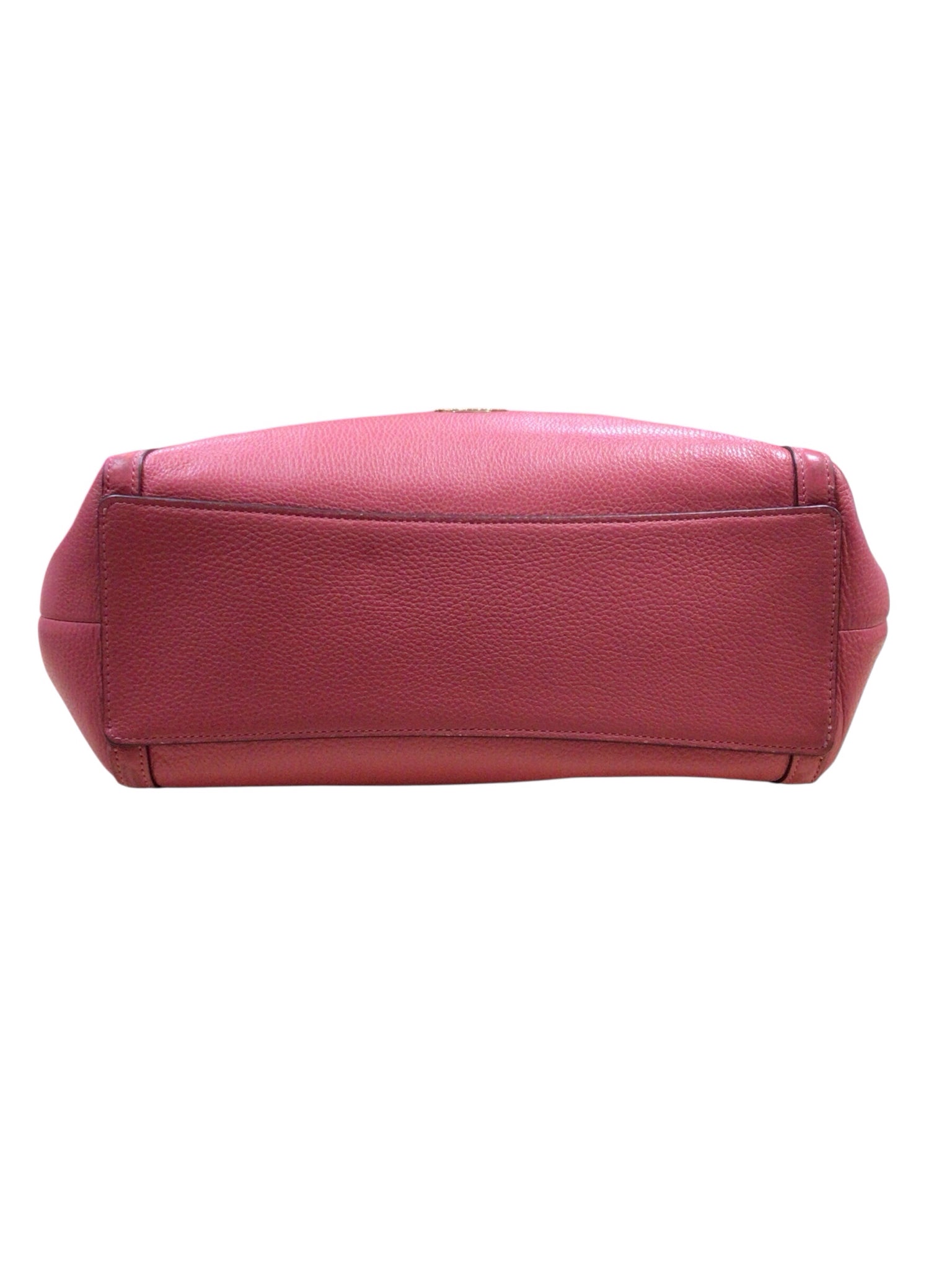 Coach C6231 "Kristy" Dark Pink Pebbled Leather Shoulder Bag