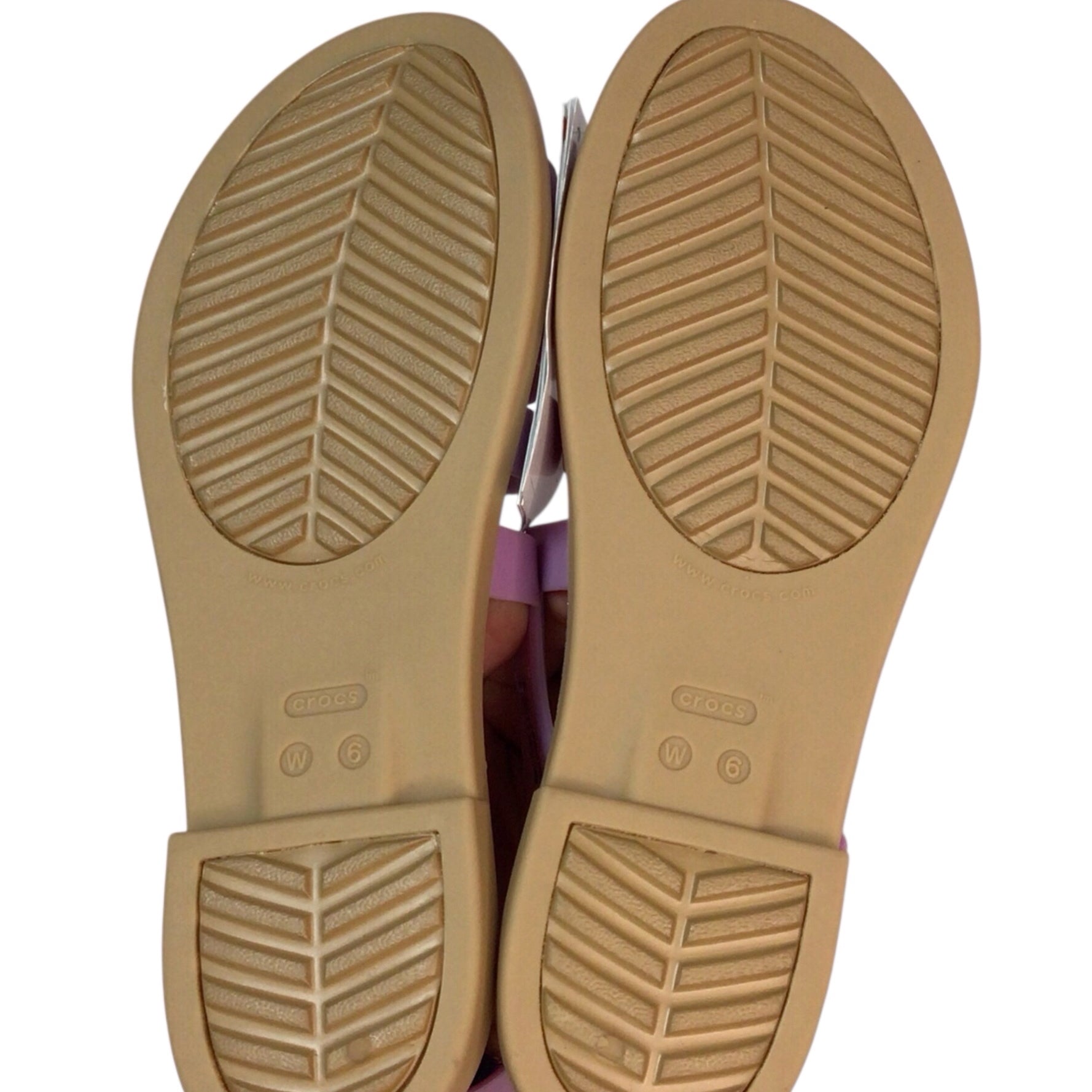 Iconic Crocs Comfort Tulum Sandals Size 6 NWT