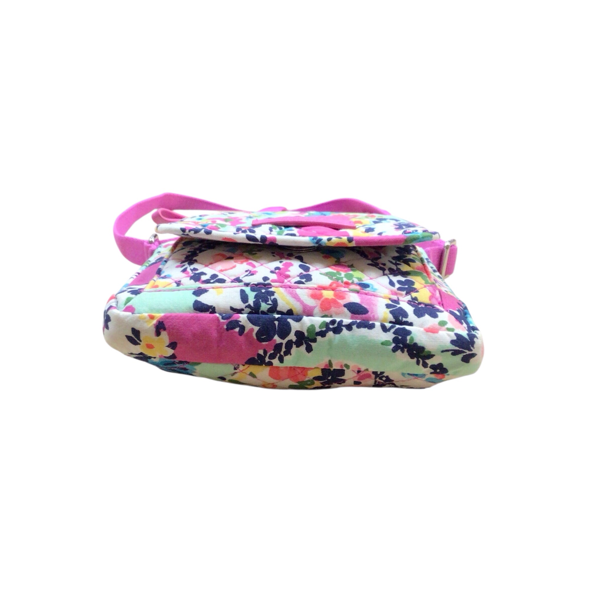Vera Bradley Iconic RFID Mini Hipster Wildflower Paisley Quilted Crossbody Bag