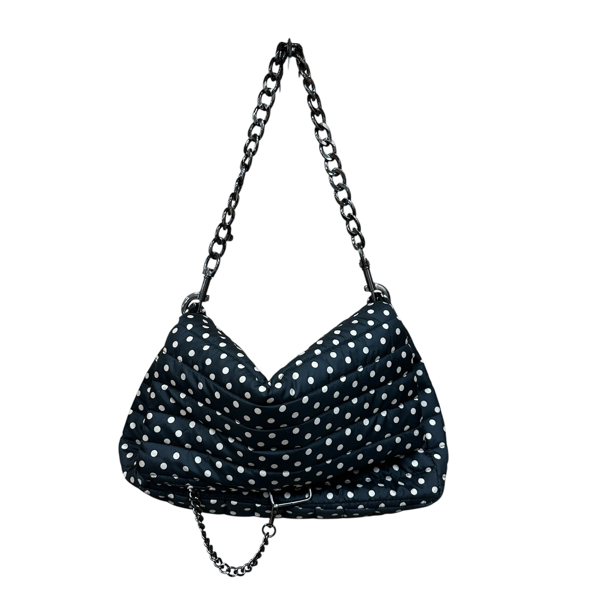 Think RoyIn Black Polka Dot Crossbody Bag