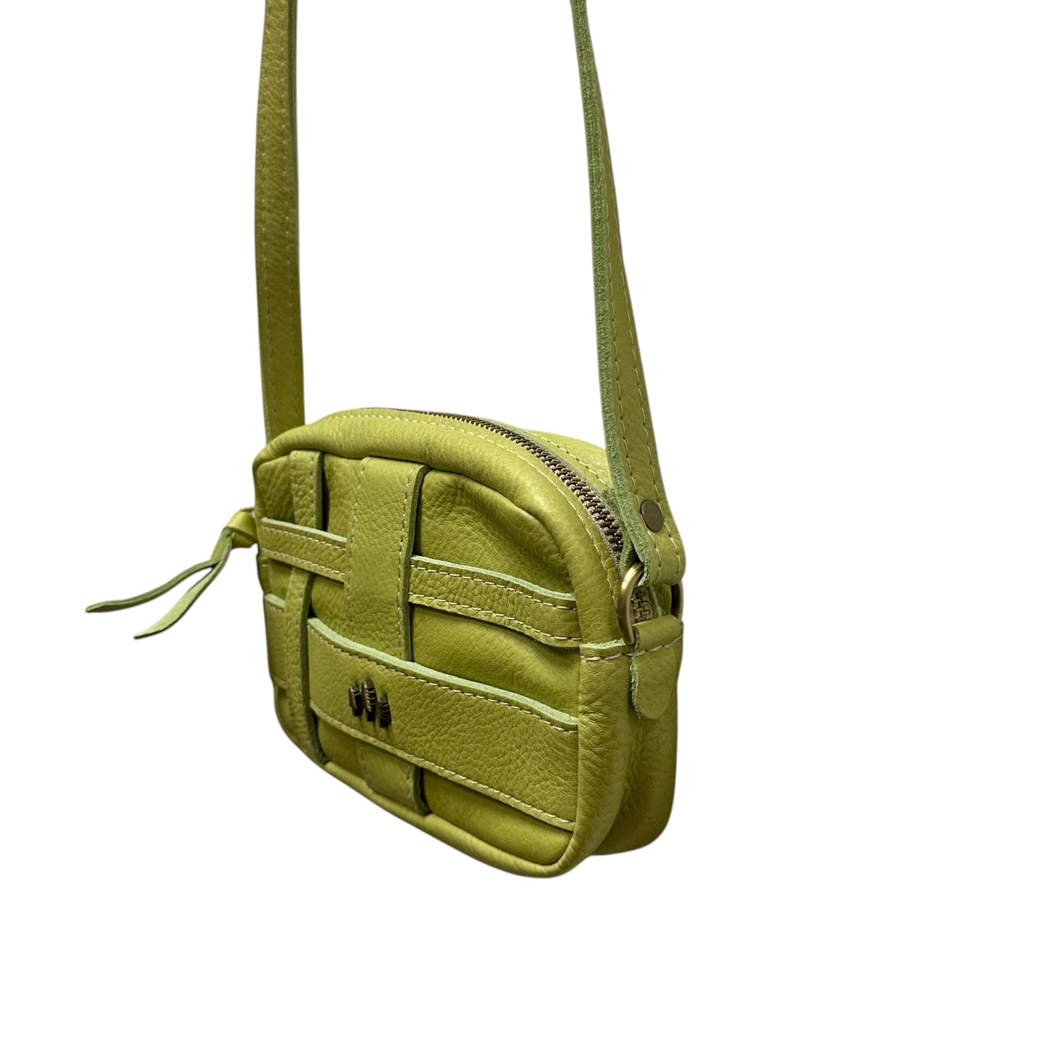 Portland Leather Light Green Crossbody Bag