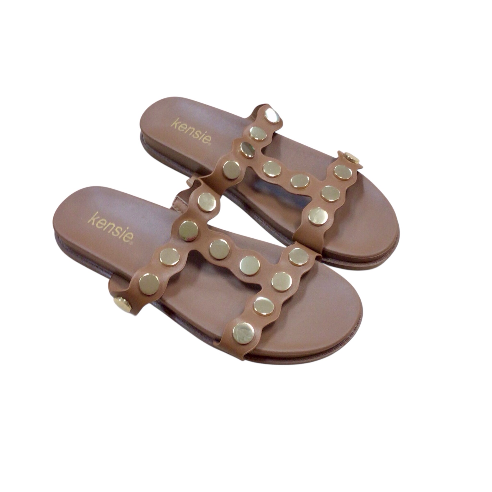 Kensie "Sedona" Studded Sandals Size 8