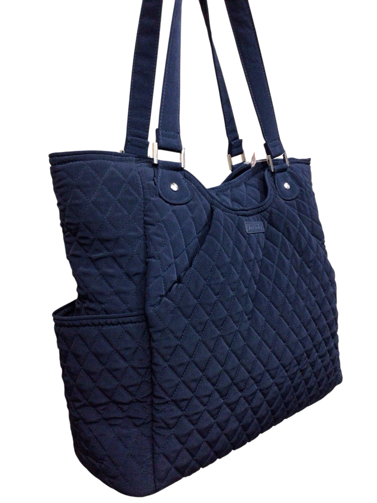 Vera Bradley Navy Quilted Tote
