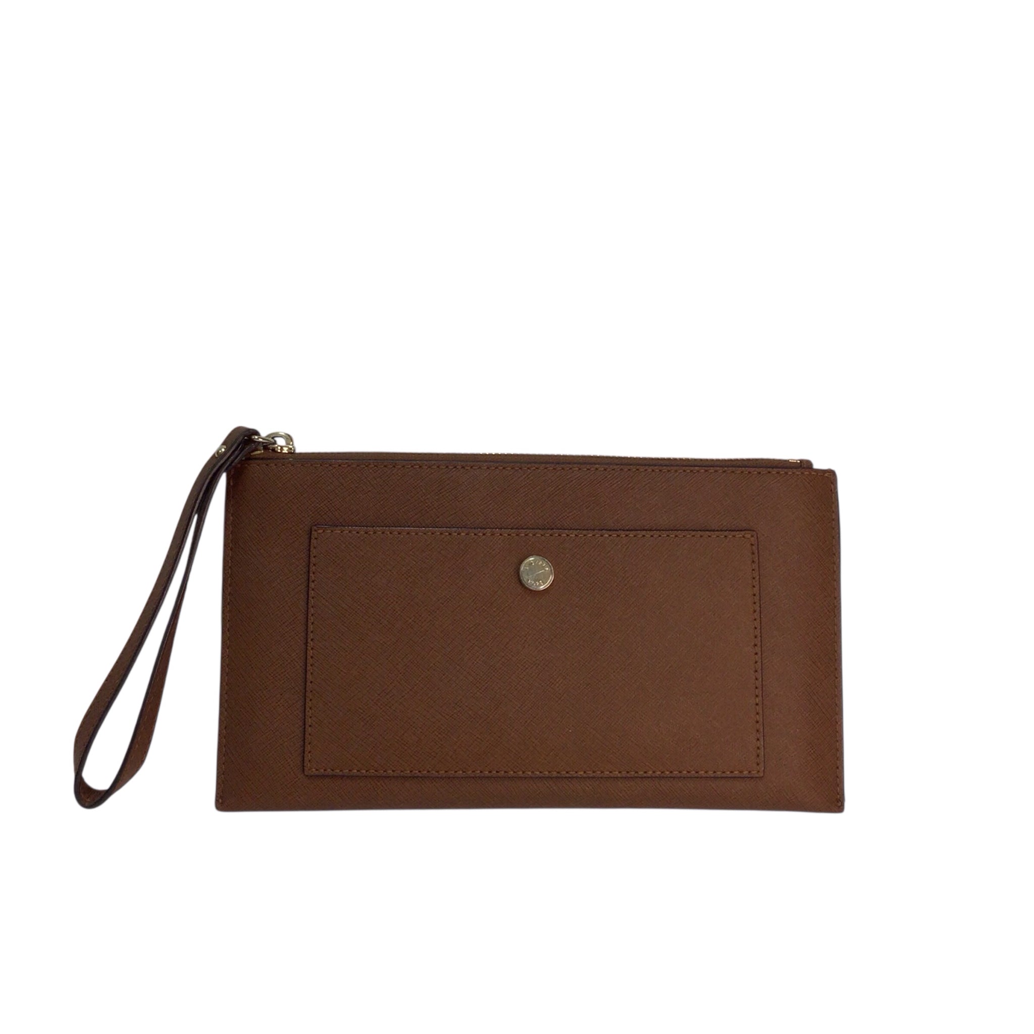 Michael Kors Large Brown Wristlet
