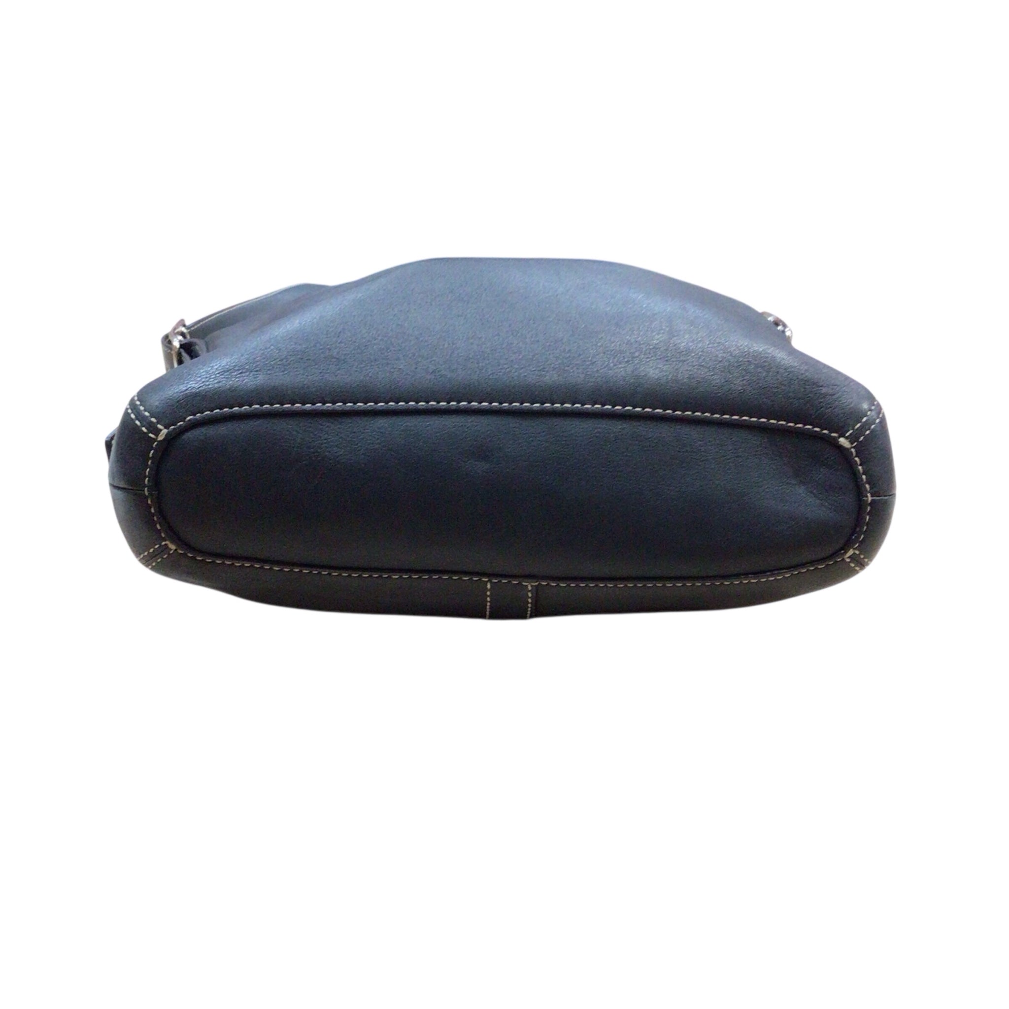 Coach 9326 Legacy Navy Leather Crossbody Bag