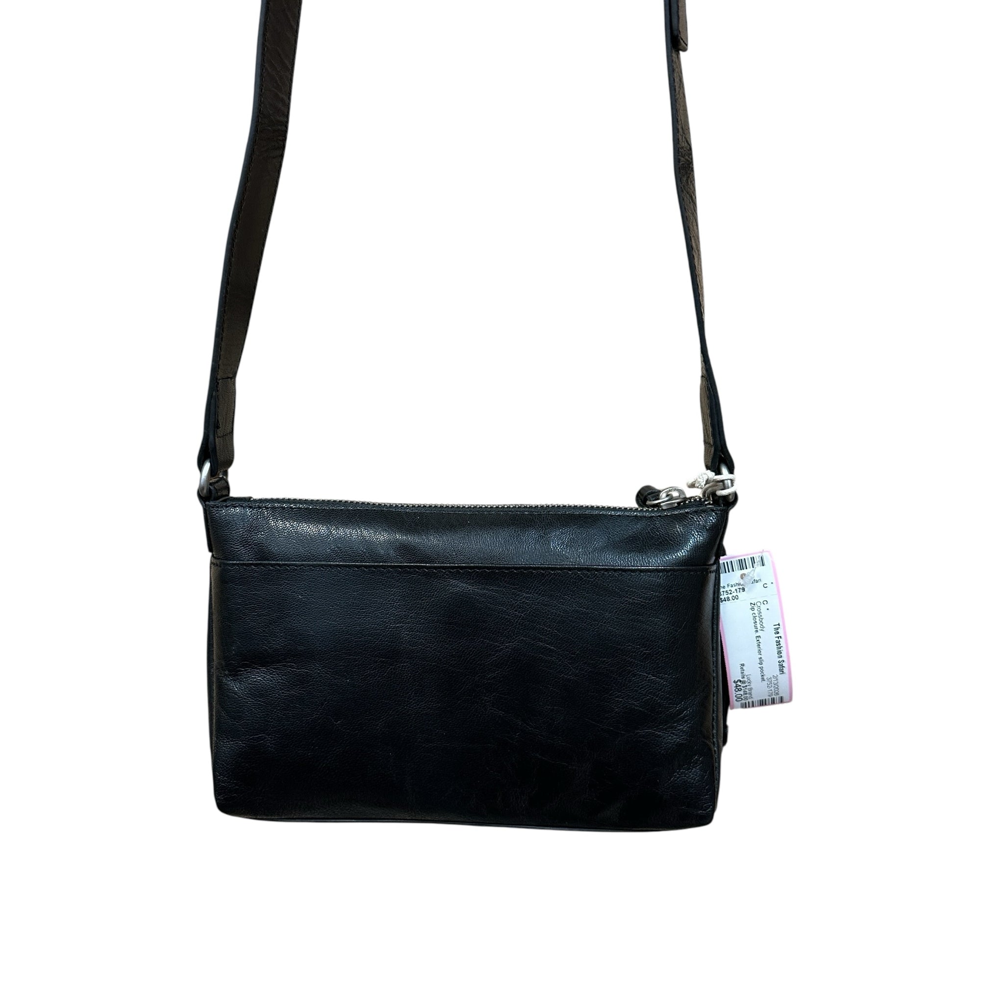 Lucky Brand Black Leather Crossbody Bag NWT