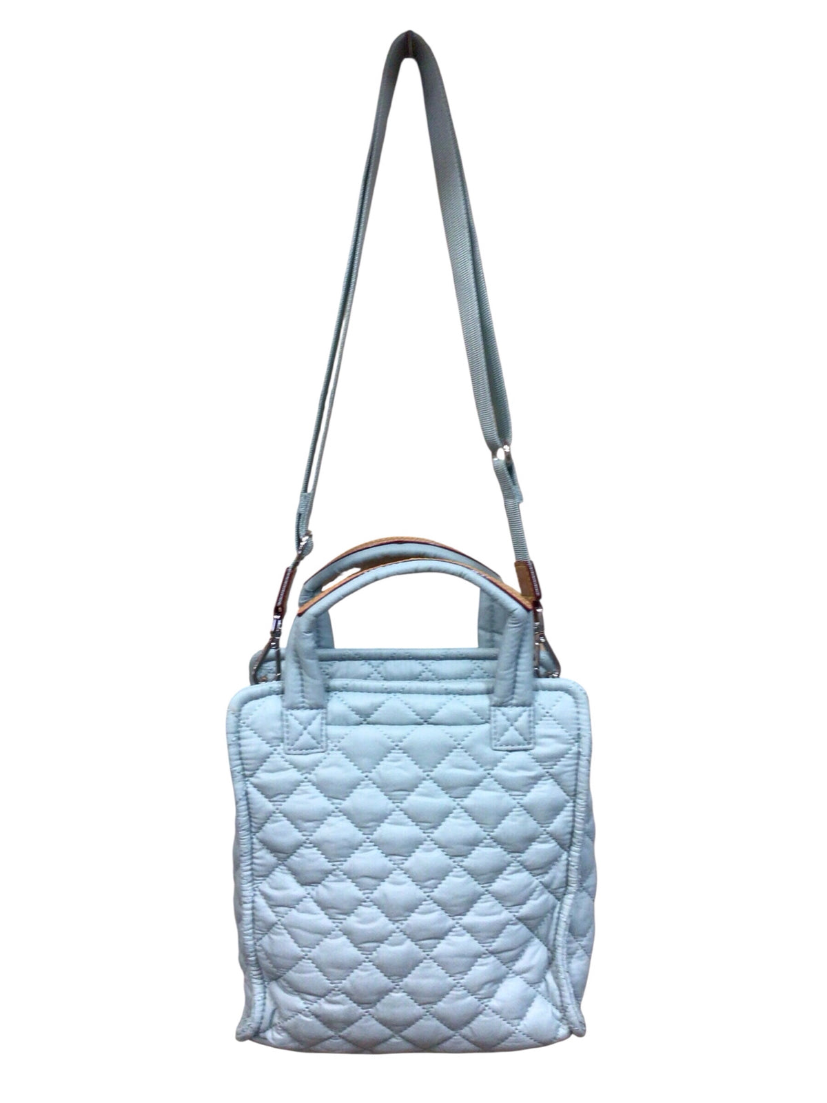 MZ Wallace "Mini Box Tote" Nylon Crossbody Bag