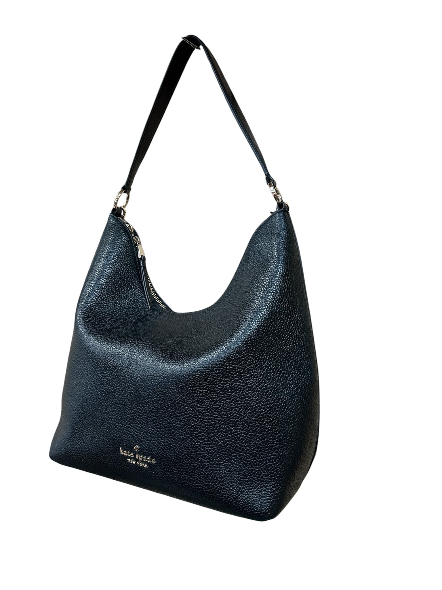 Kate Spade Black Pebbled Leather Shoulder Crossbody Bag
