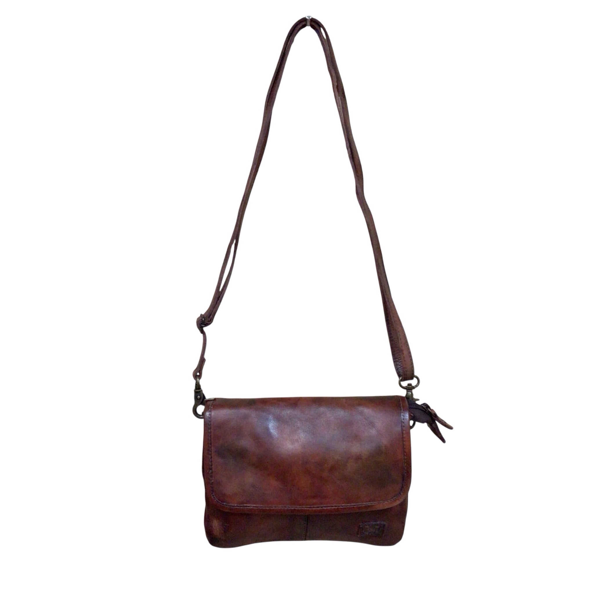Bed Stu "Ziggy" Rowan Teak Leather Crossbody Bag