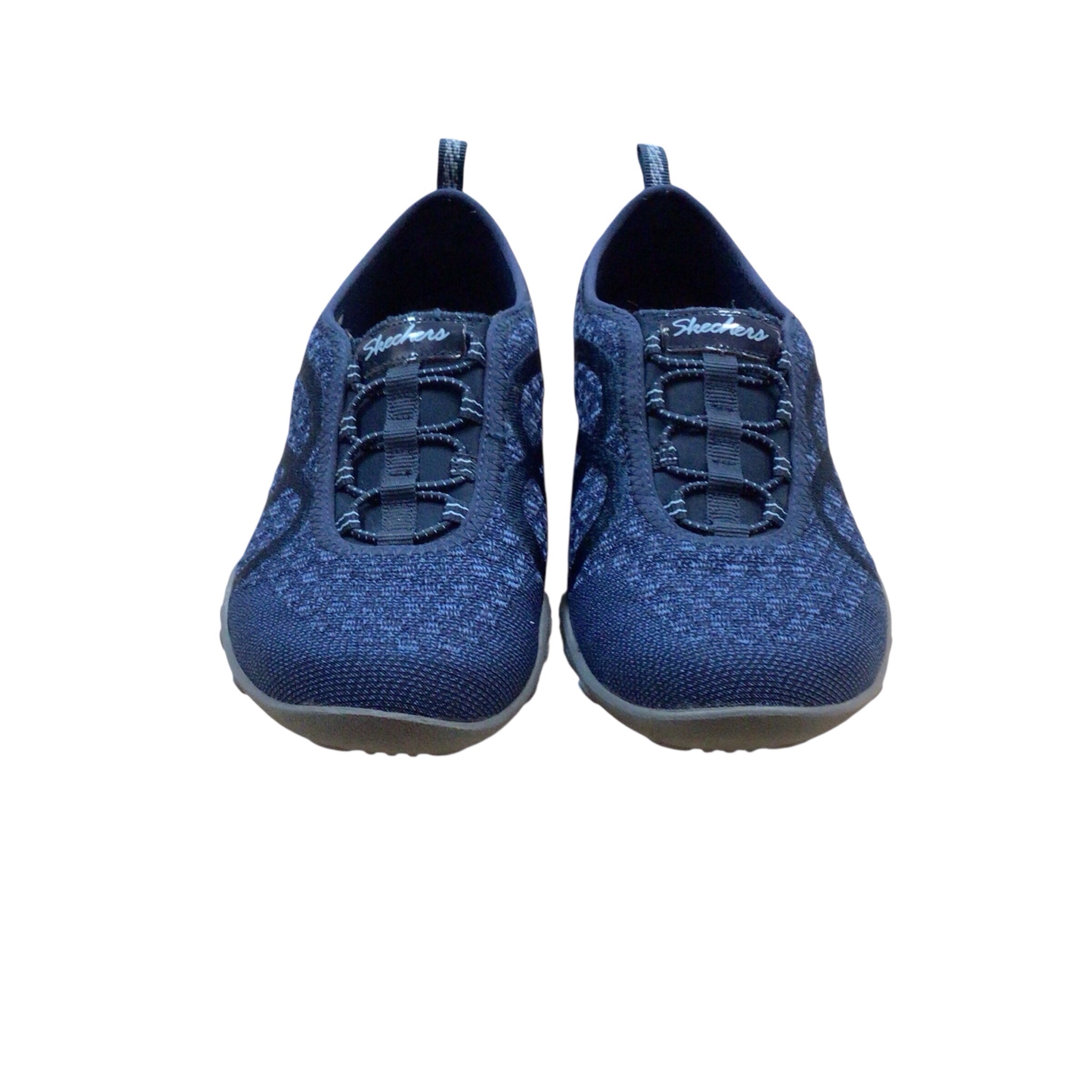 Skechers Air-Cooled Memory Foam Navy Slip-On Shoes Size 6.5