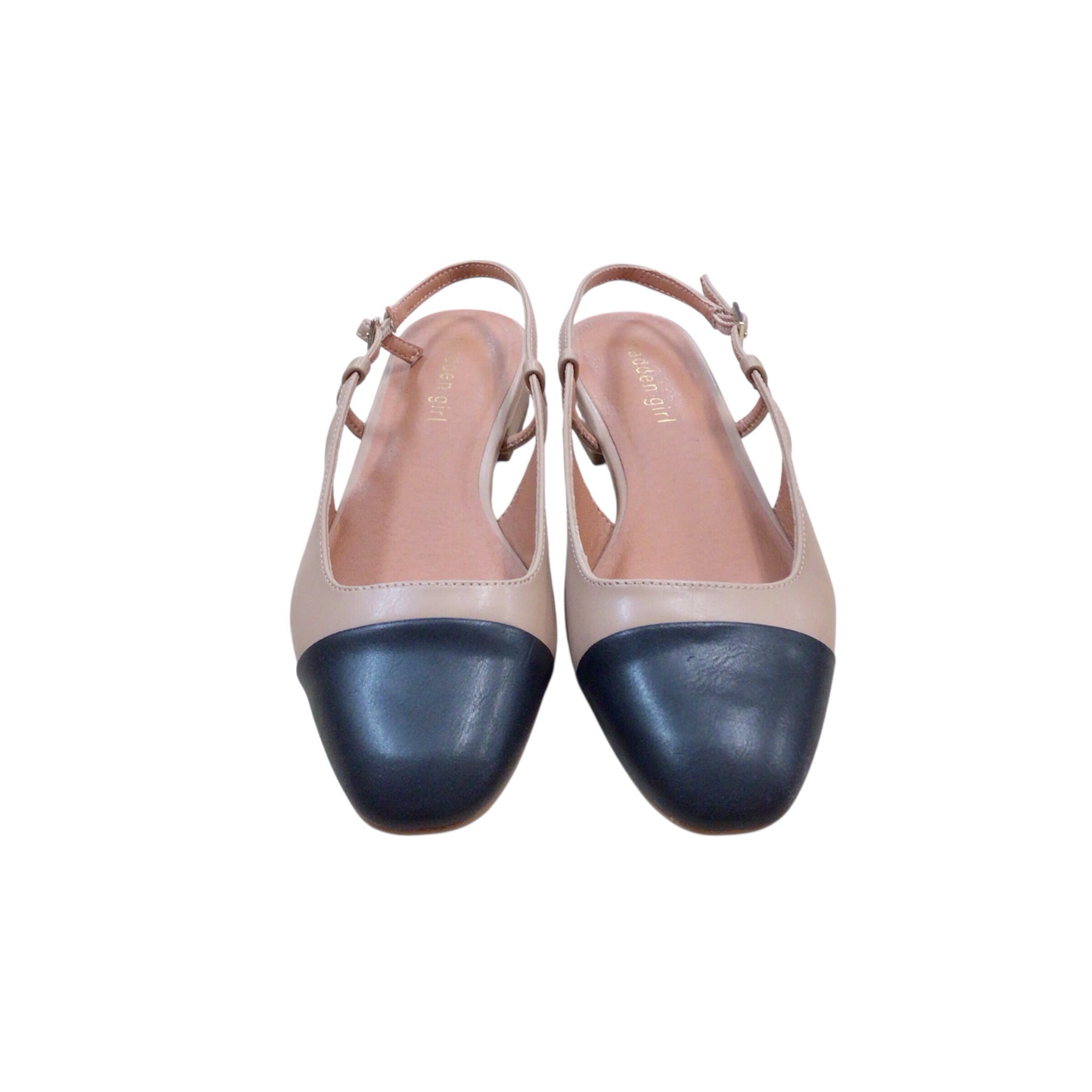 Madden Girl Brown & Black Flats Size 9