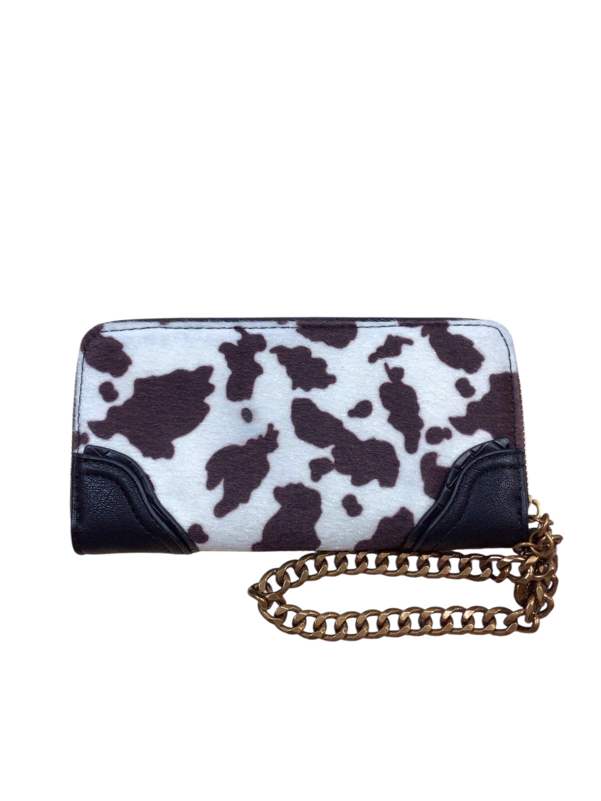 Juicy Couture Cowhide Print Wallet Wristlet