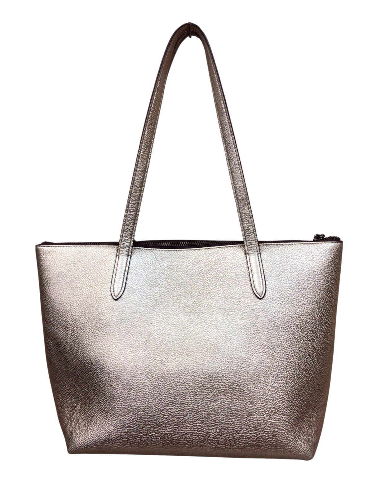 Coach F23592 "Taylor" Gold Shimmer Leather Tote
