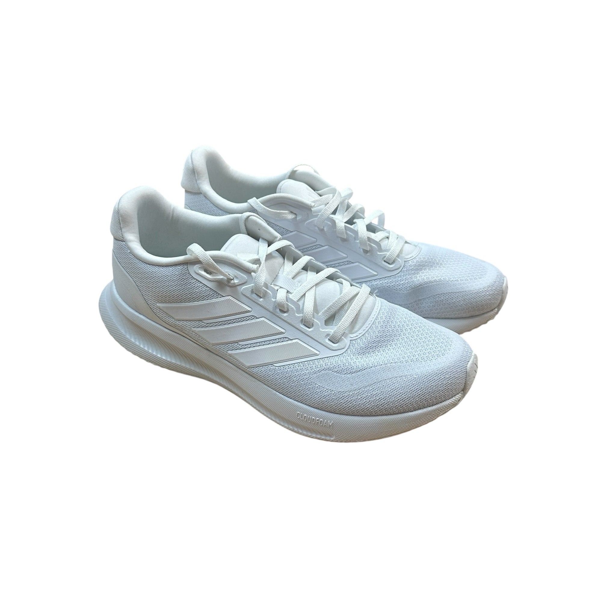 Adidas Runfalcon 5 White Running Sneakers Size 10