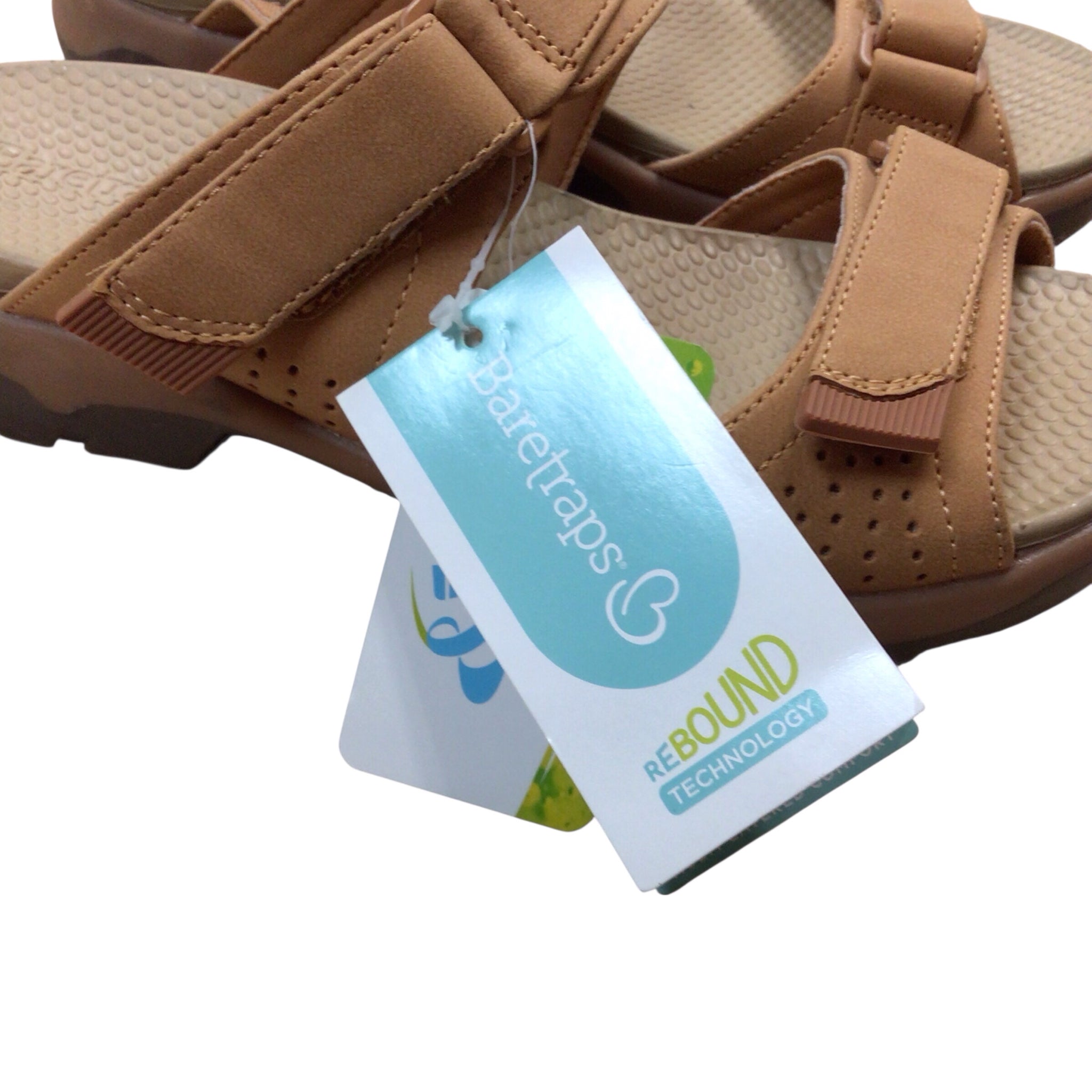 Baretraps Leella Light Brown Sandals Size 7 NWT