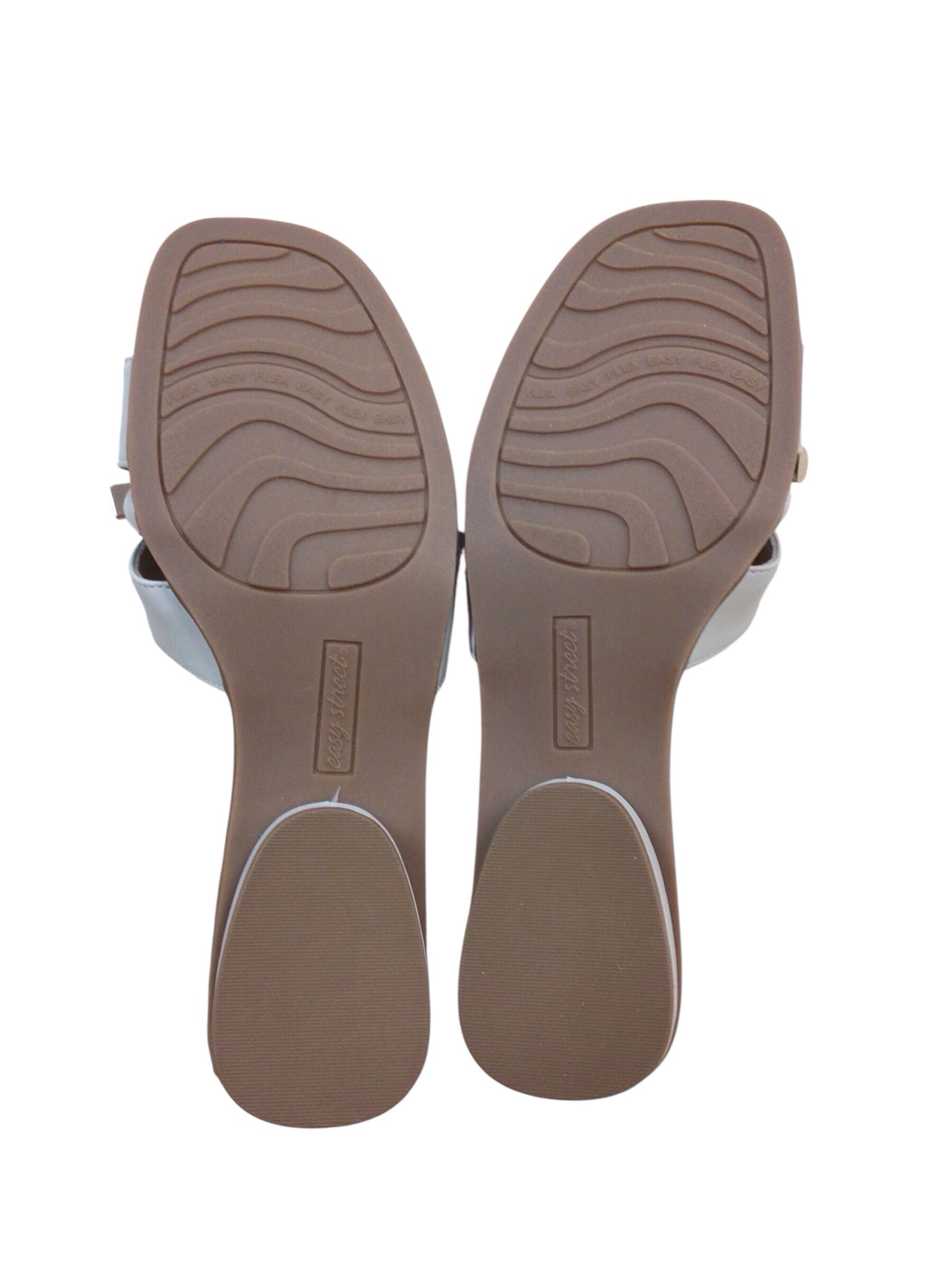 Easy Street Taupe Slide Sandals Size 9.5 (N)