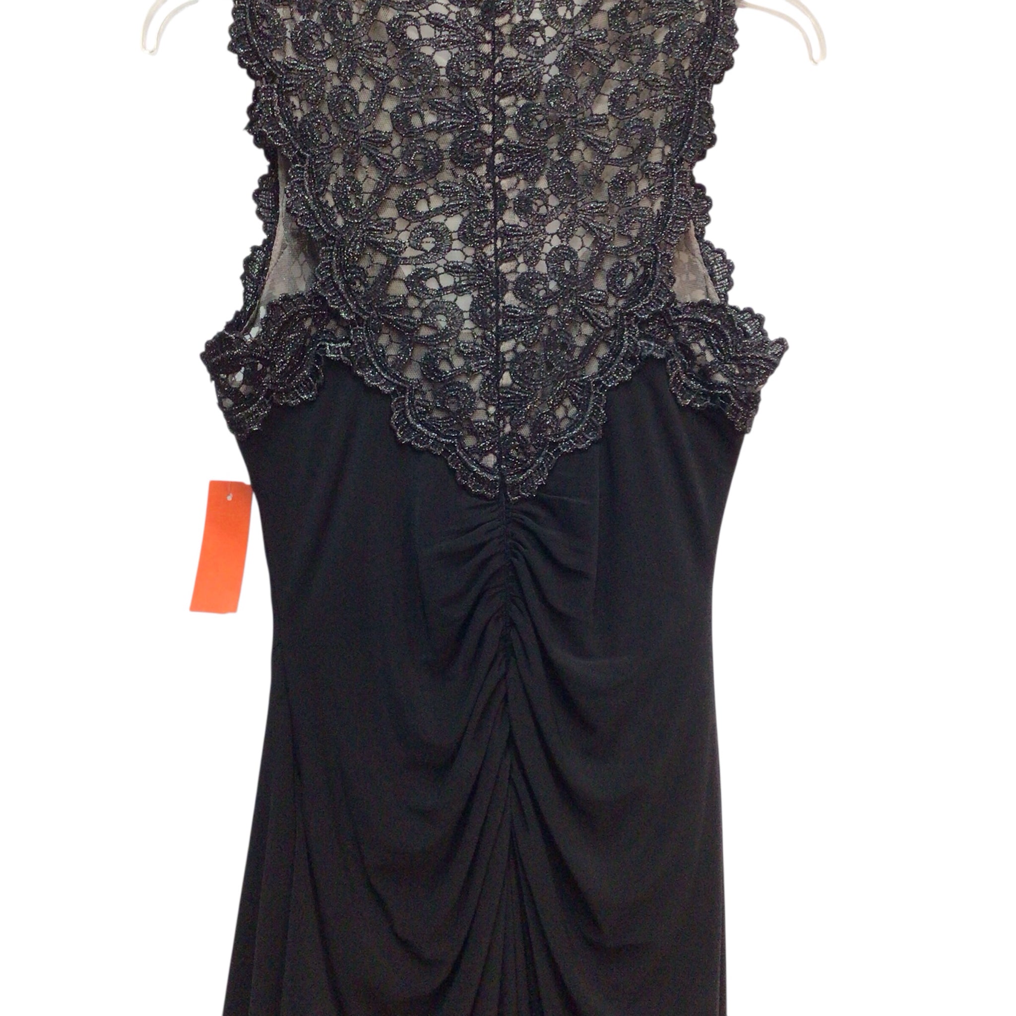 Xscape Black Sleeveless Evening Dress Size 4