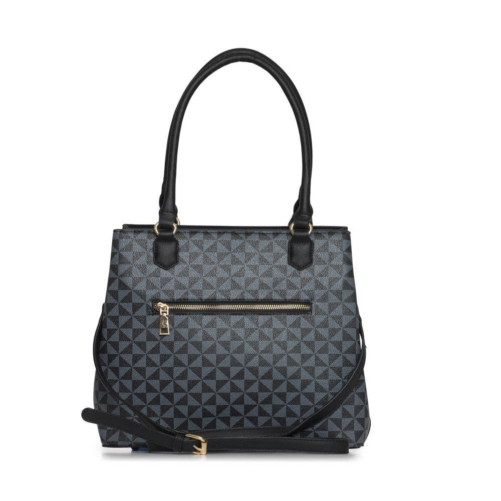 M&M HANDBAGS, LLC. - Medium Fashion Inspired Handbag w/ Matching Wallet M20201