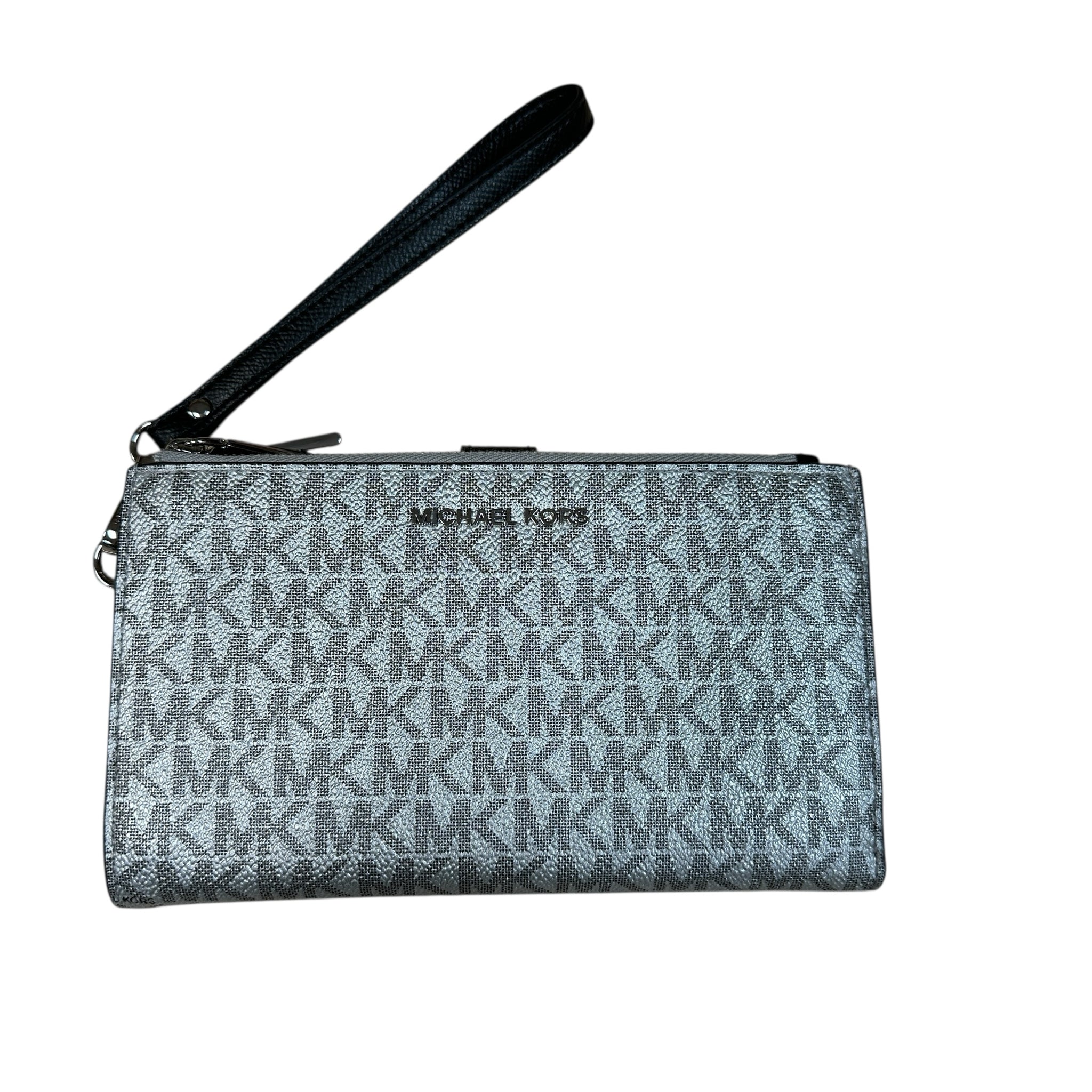 Michael Kors "Jet Set" Travel Signature Logo Smartphone Wristlet Wallet