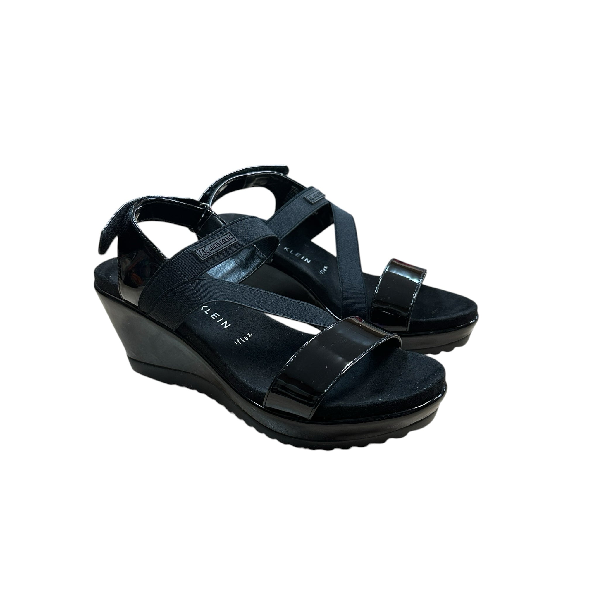 Anne Klein Black "Regina" Heels Size 7.5