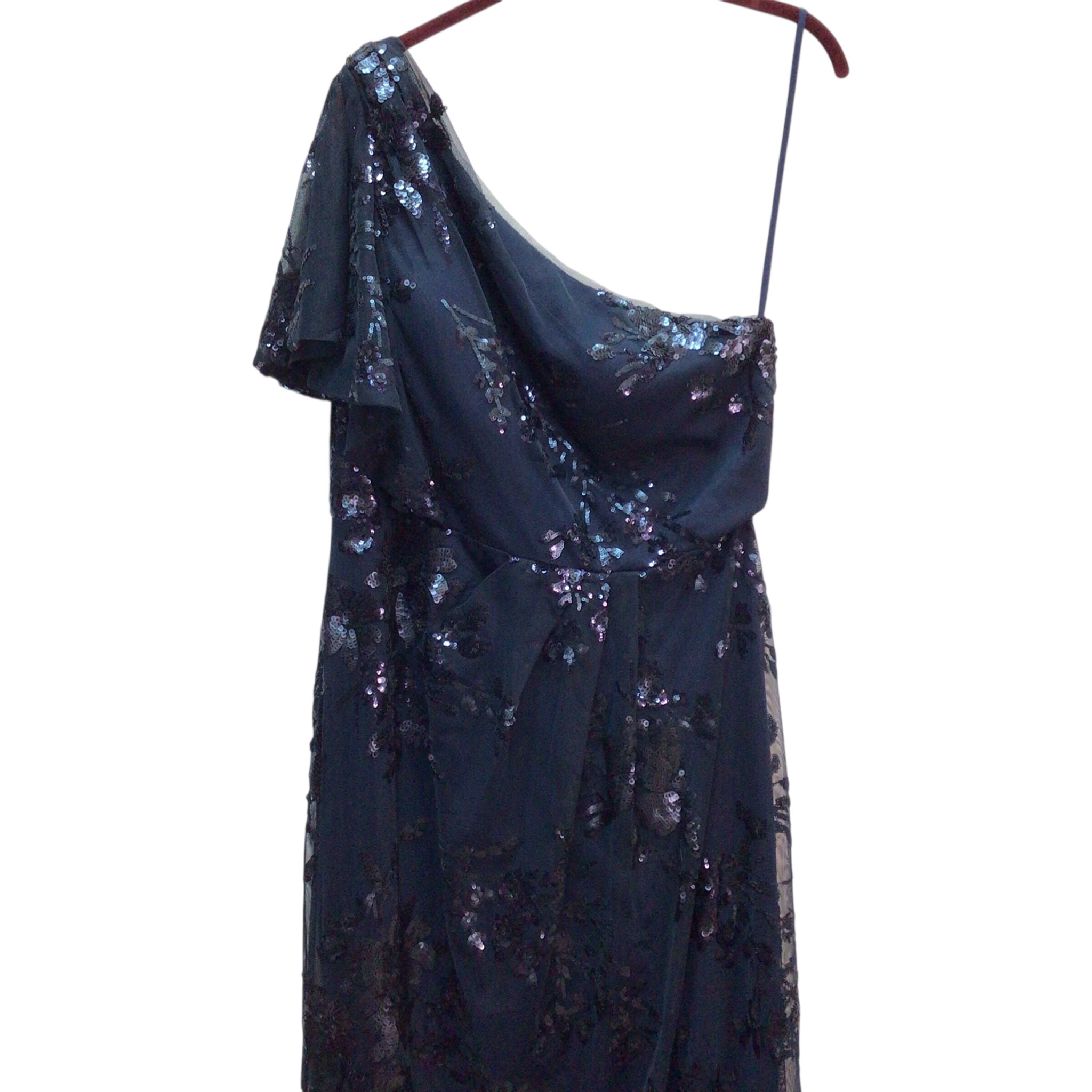 Marchesa Notte One Shoulder Evening Dress Size 12