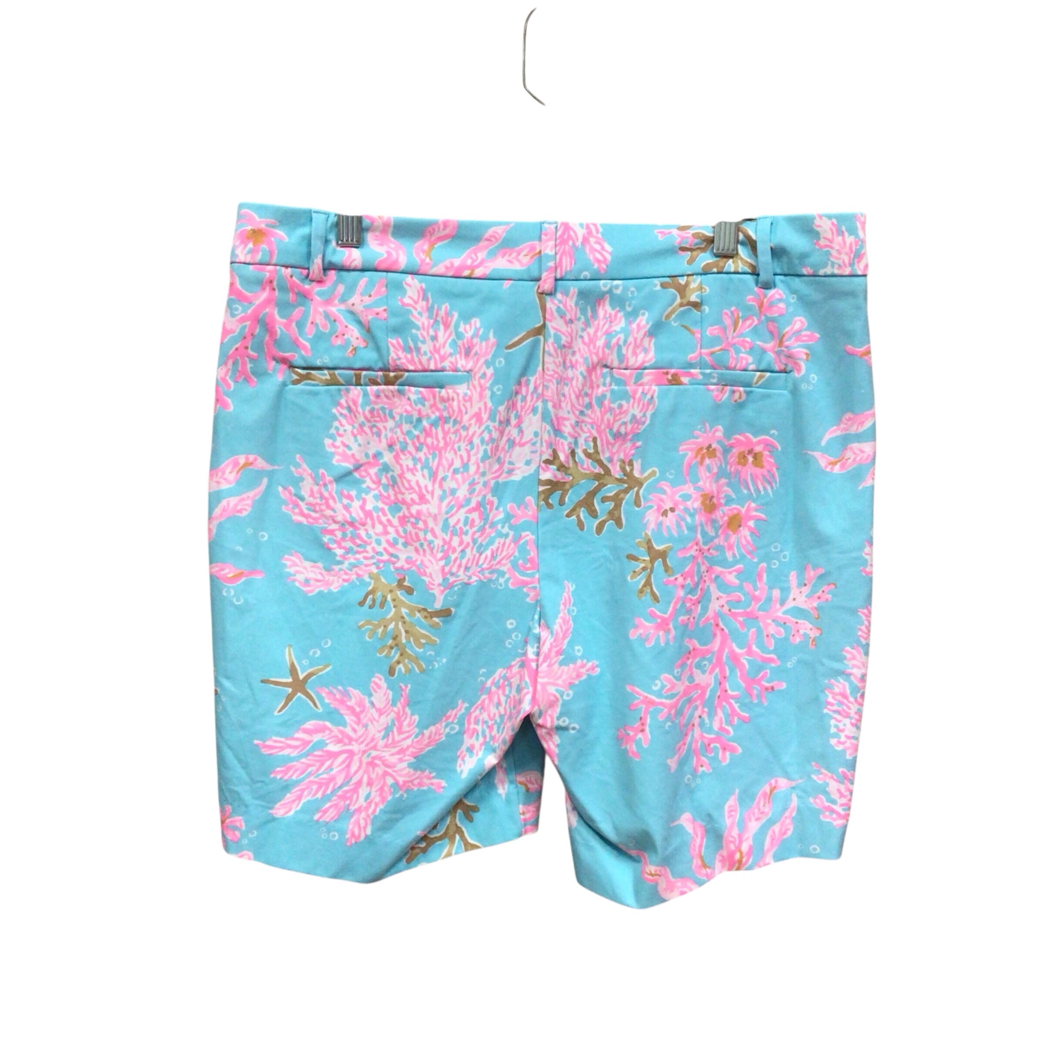 Lilly Pulitzer "Natia" Mid-Rise Knit Shorts Size 14 Shorts