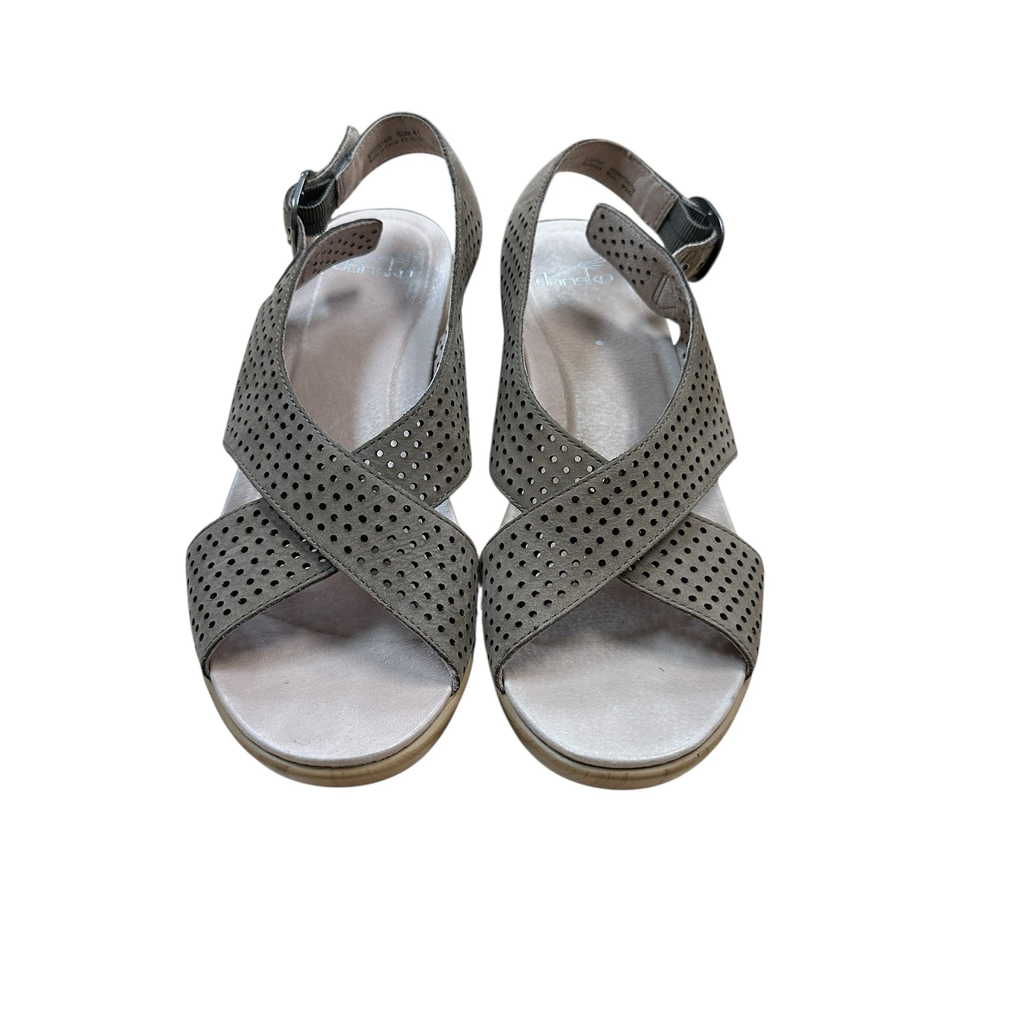 Dansko Gray Sandals Size 9