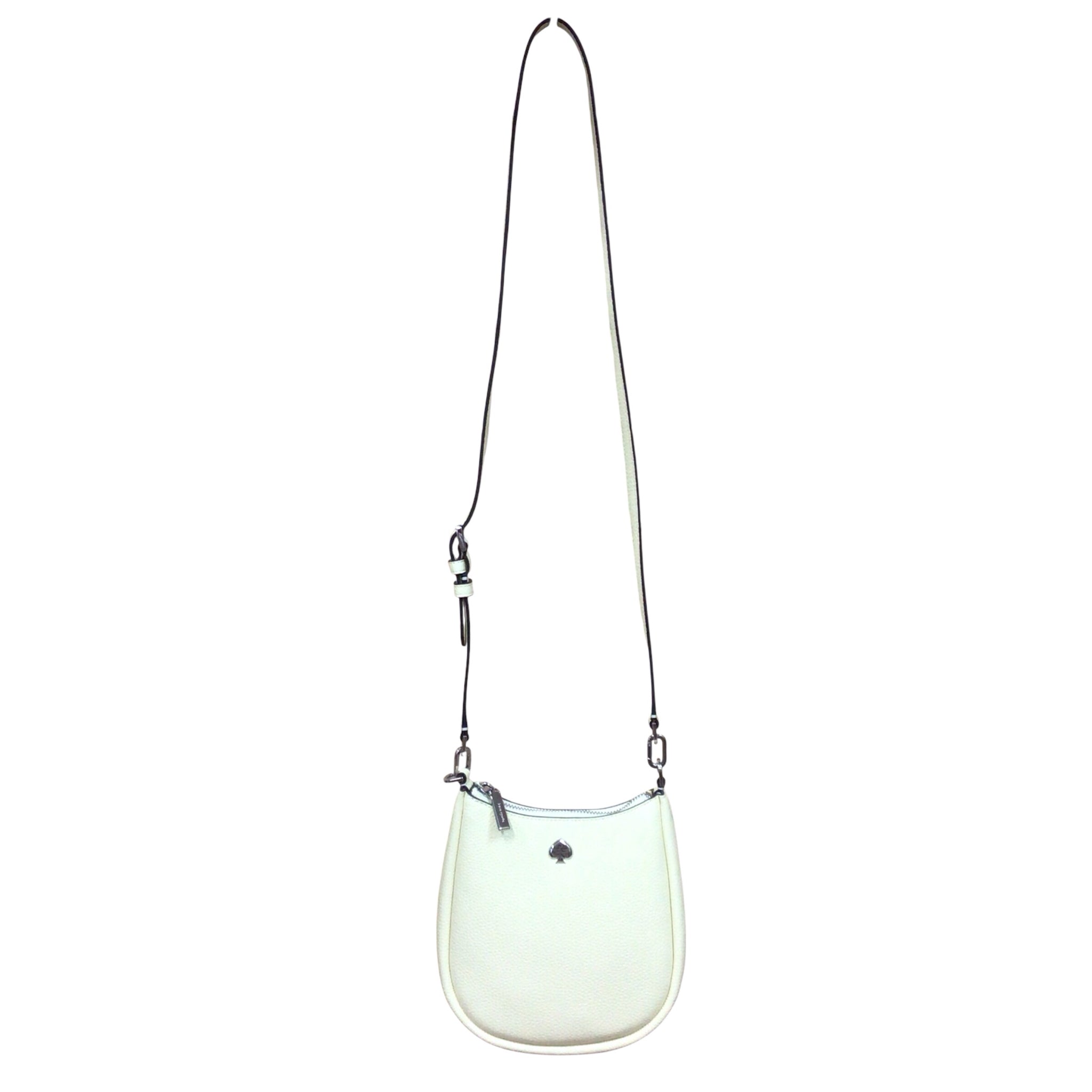 Kate Spade "Kayla" Small Yellow Pebbled Leather Crossbody Bag