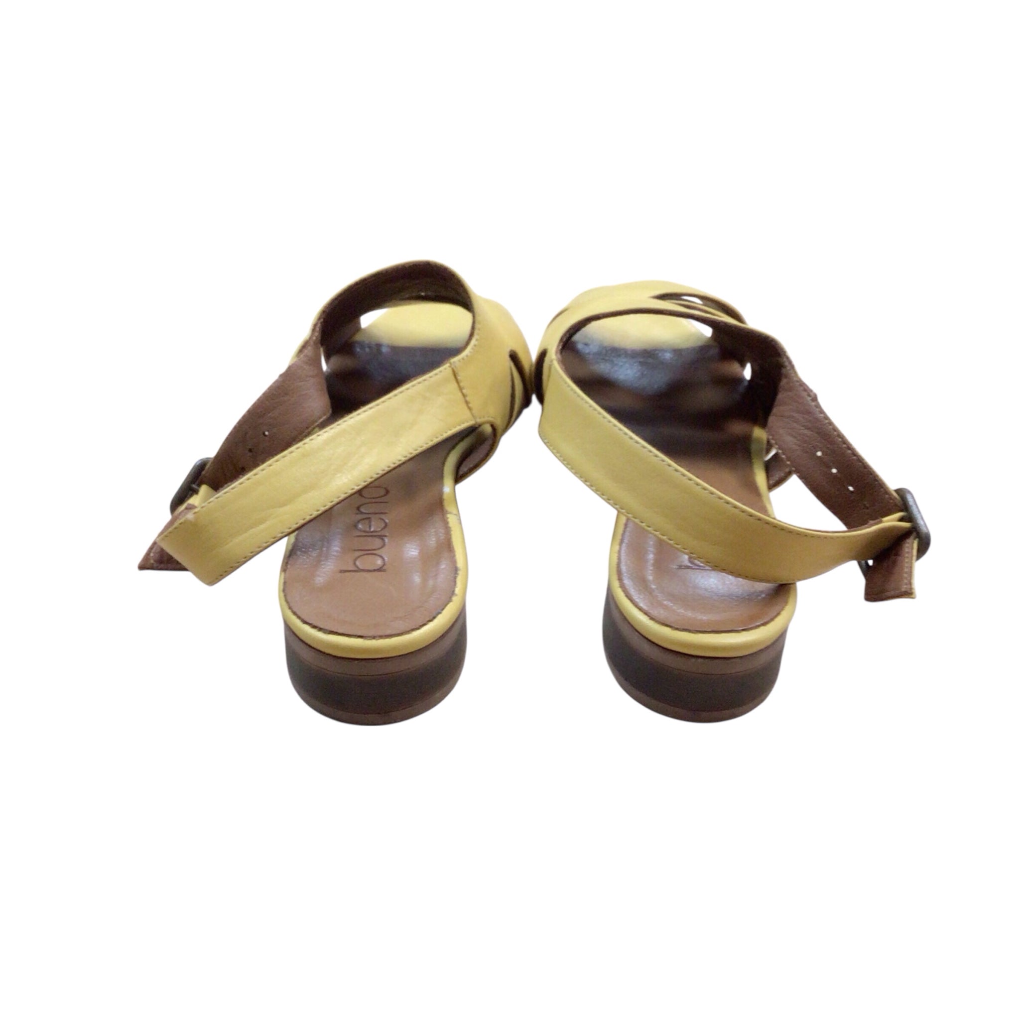 Bueno "Fernie" Yellow Sandals Size 8.5