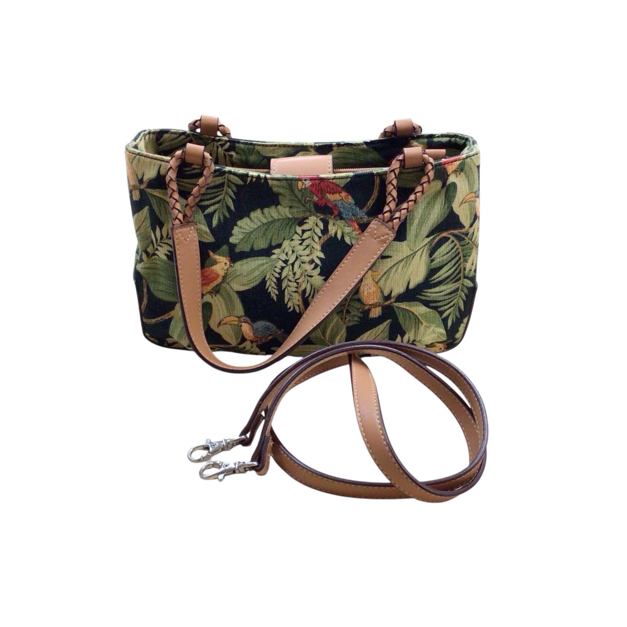 Relic Tropical Canvas Shoulder Bag