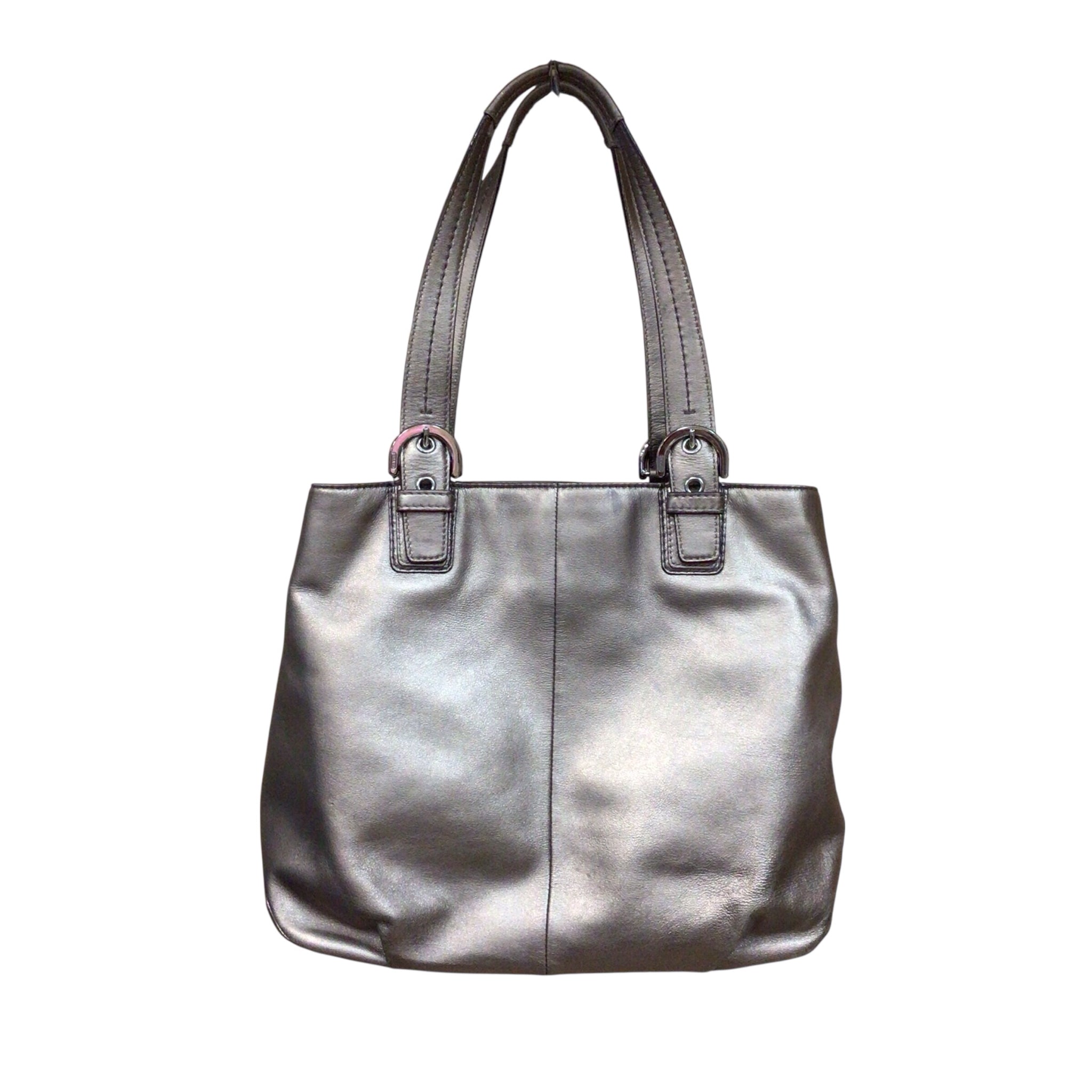 Coach 17216 Soho Metallic Bronze Leather Shoulder Bag
