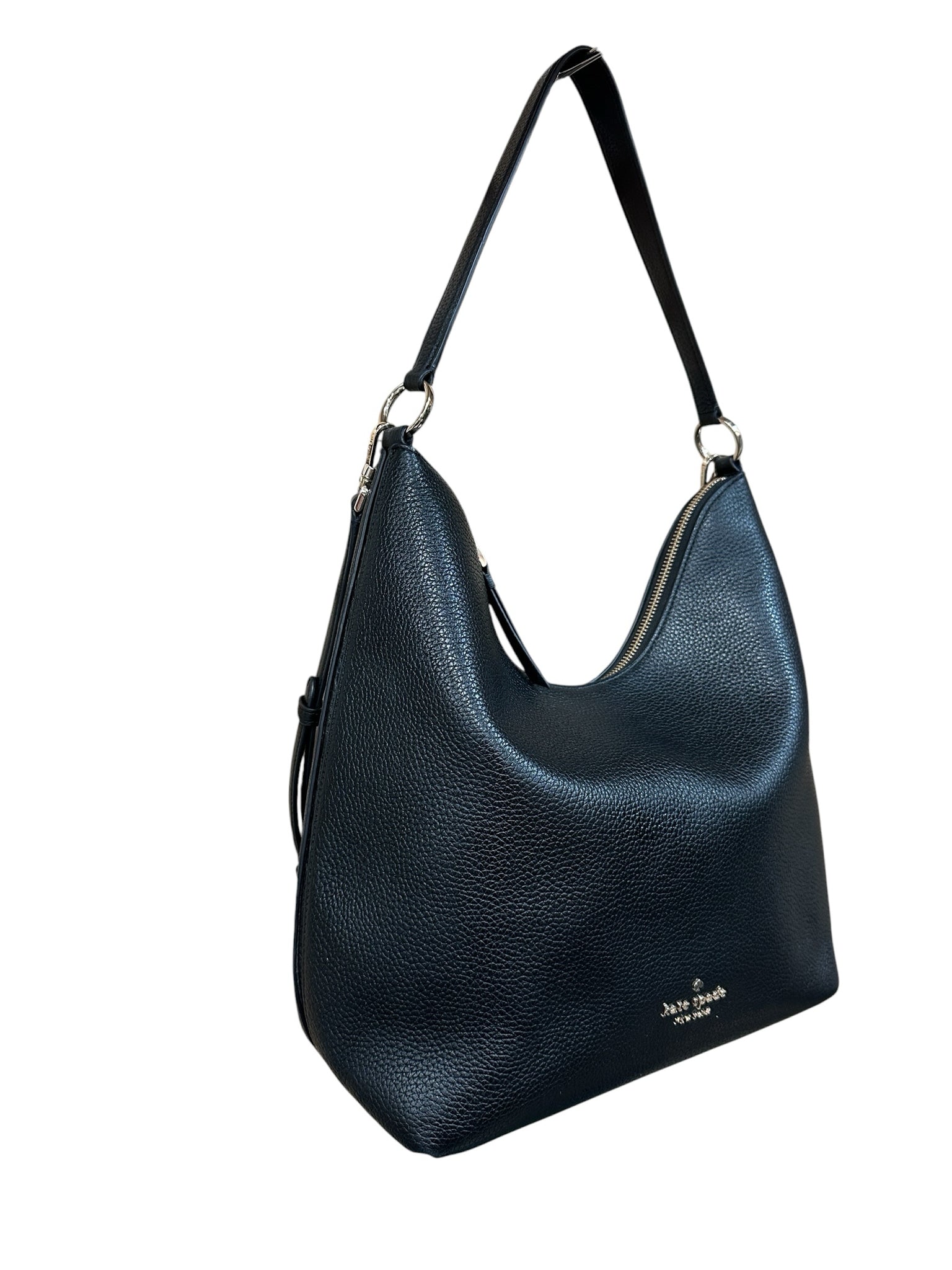 Kate Spade Black Pebbled Leather Shoulder Crossbody Bag