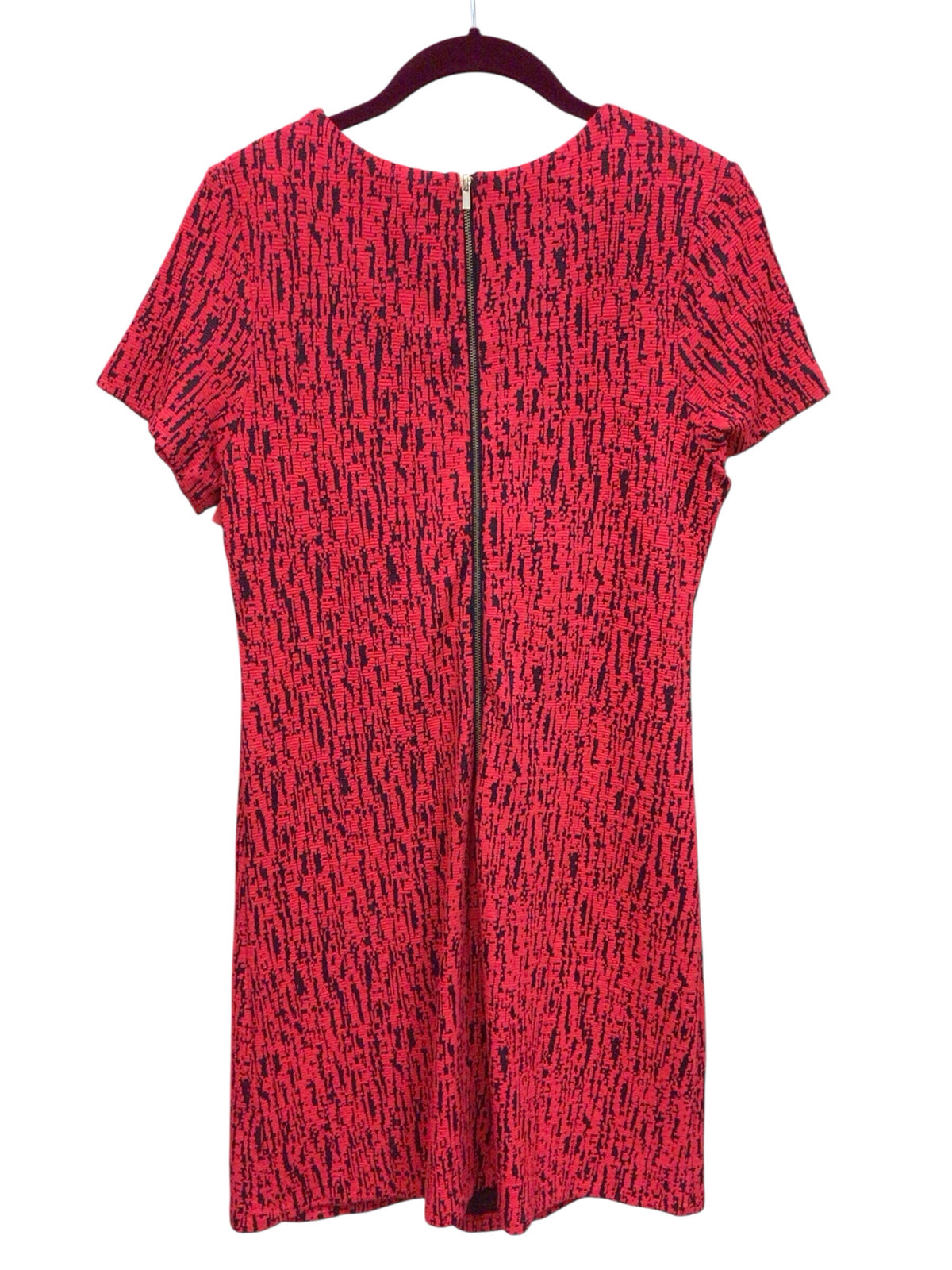 Premise Red Short Sleeve Dress Size Petite Medium