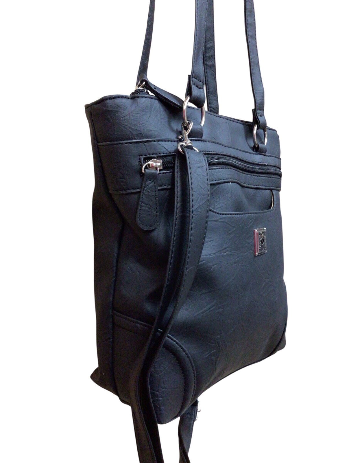 Stone Mountain Black Shoulder Bag
