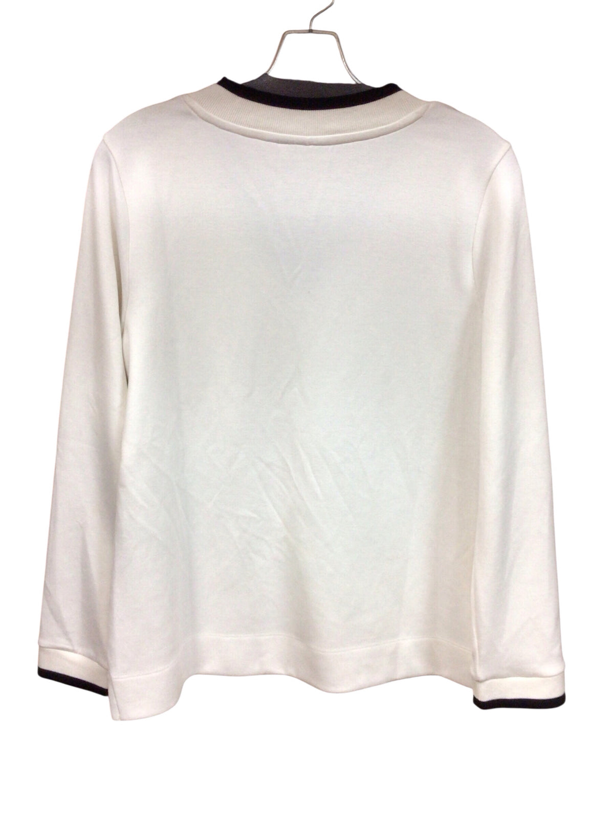 Chico's White Long Sleeve Top Size Medium NWT