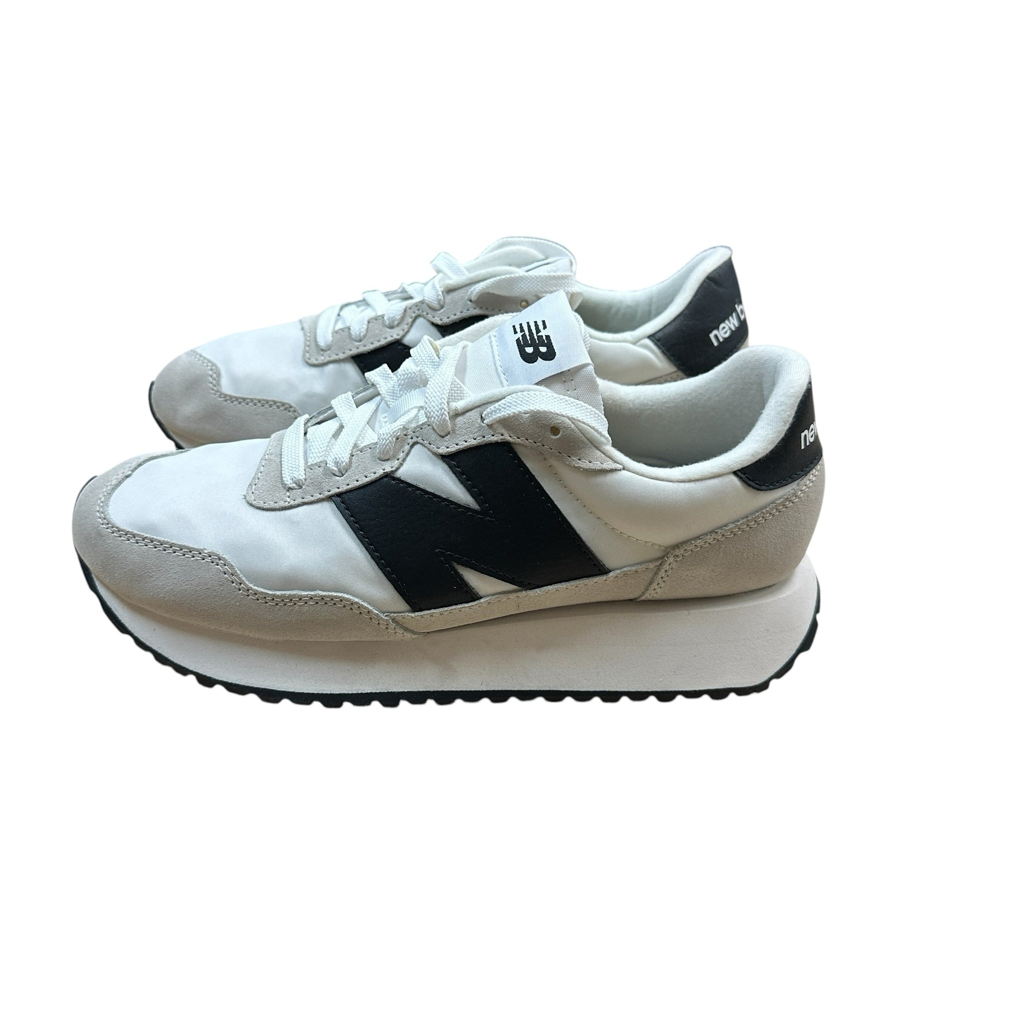 New Balance 237 Black & White Unisex Sneakers Women's Size 9.5/ Men's 8
