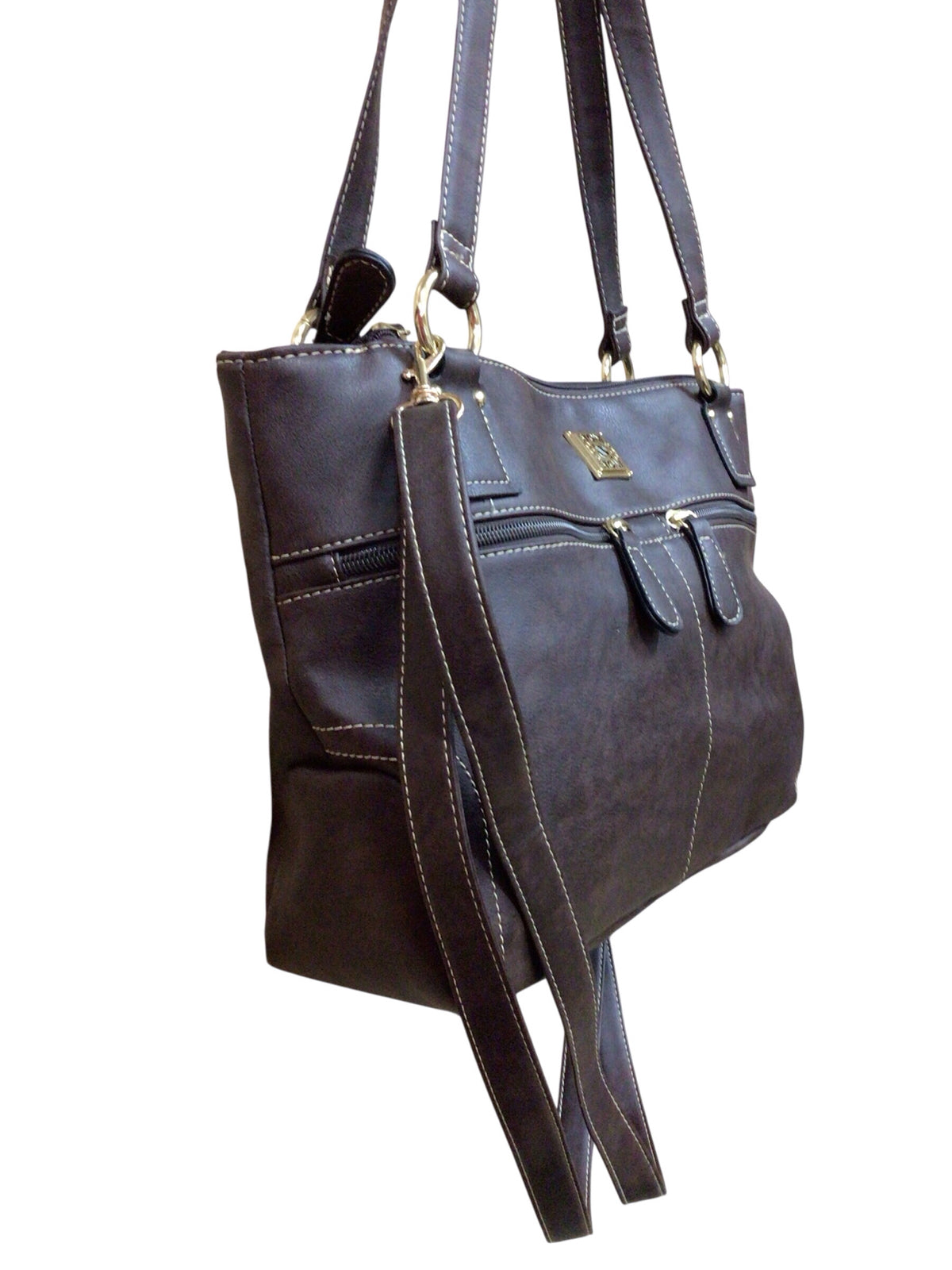 Stone Mountain Brown Shoulder Crossbody Bag